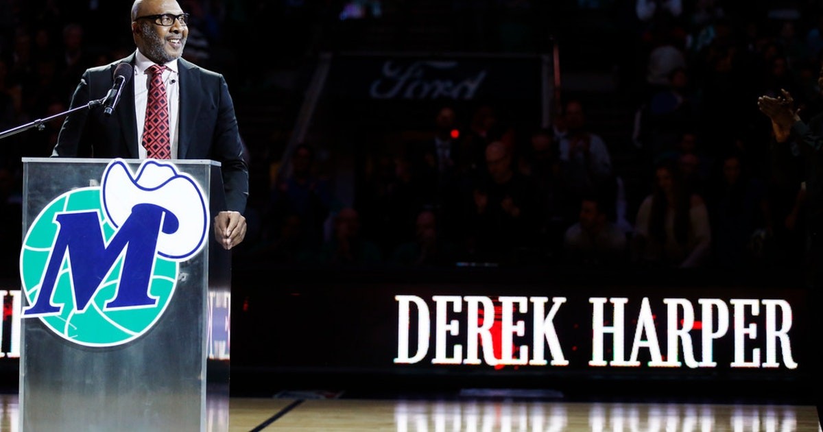 Relive Derek Harper getting his Mavericks jersey retired