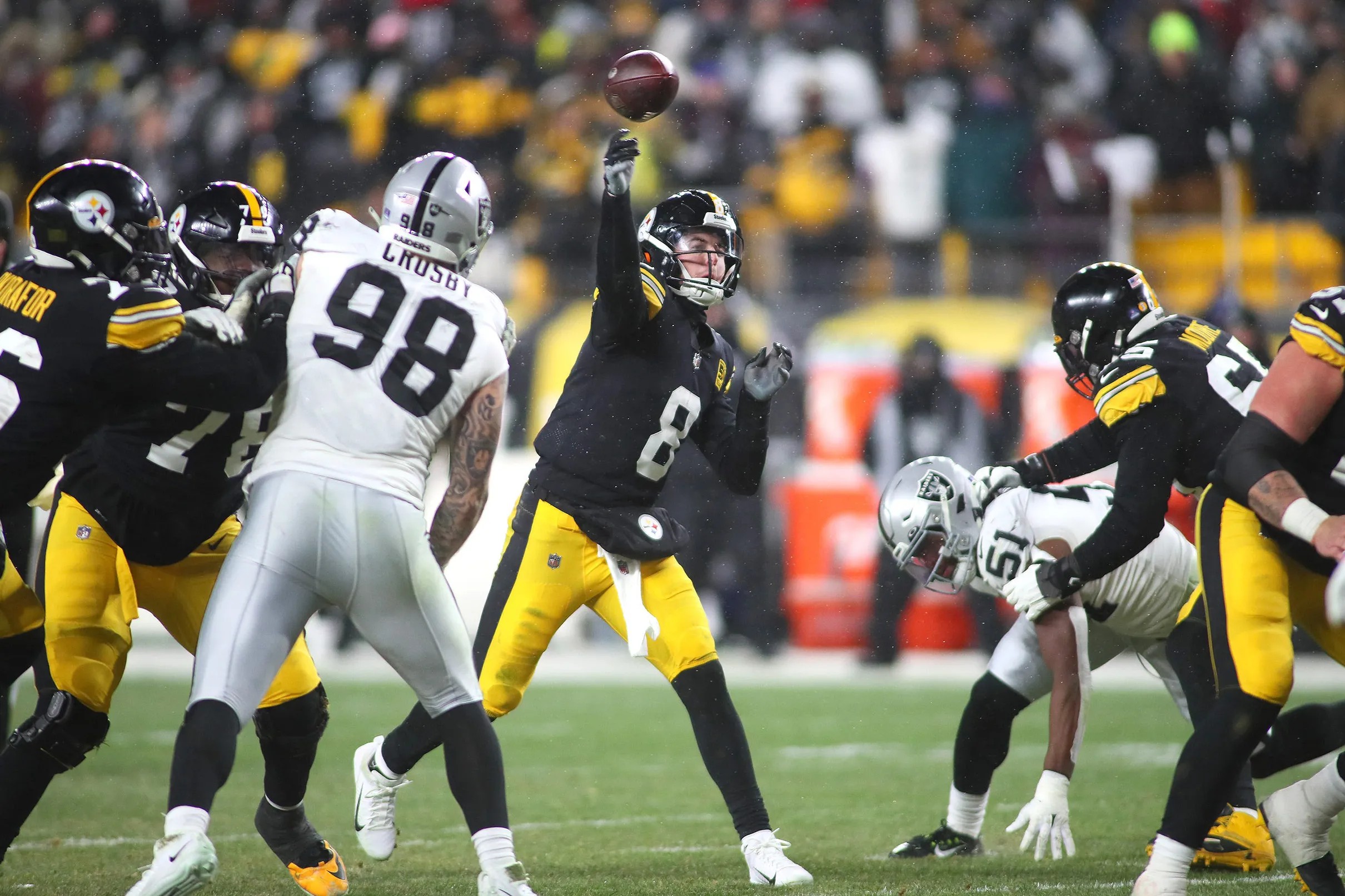 Steelers vs. Raiders: Sunday Night Football open thread - Canal Street  Chronicles