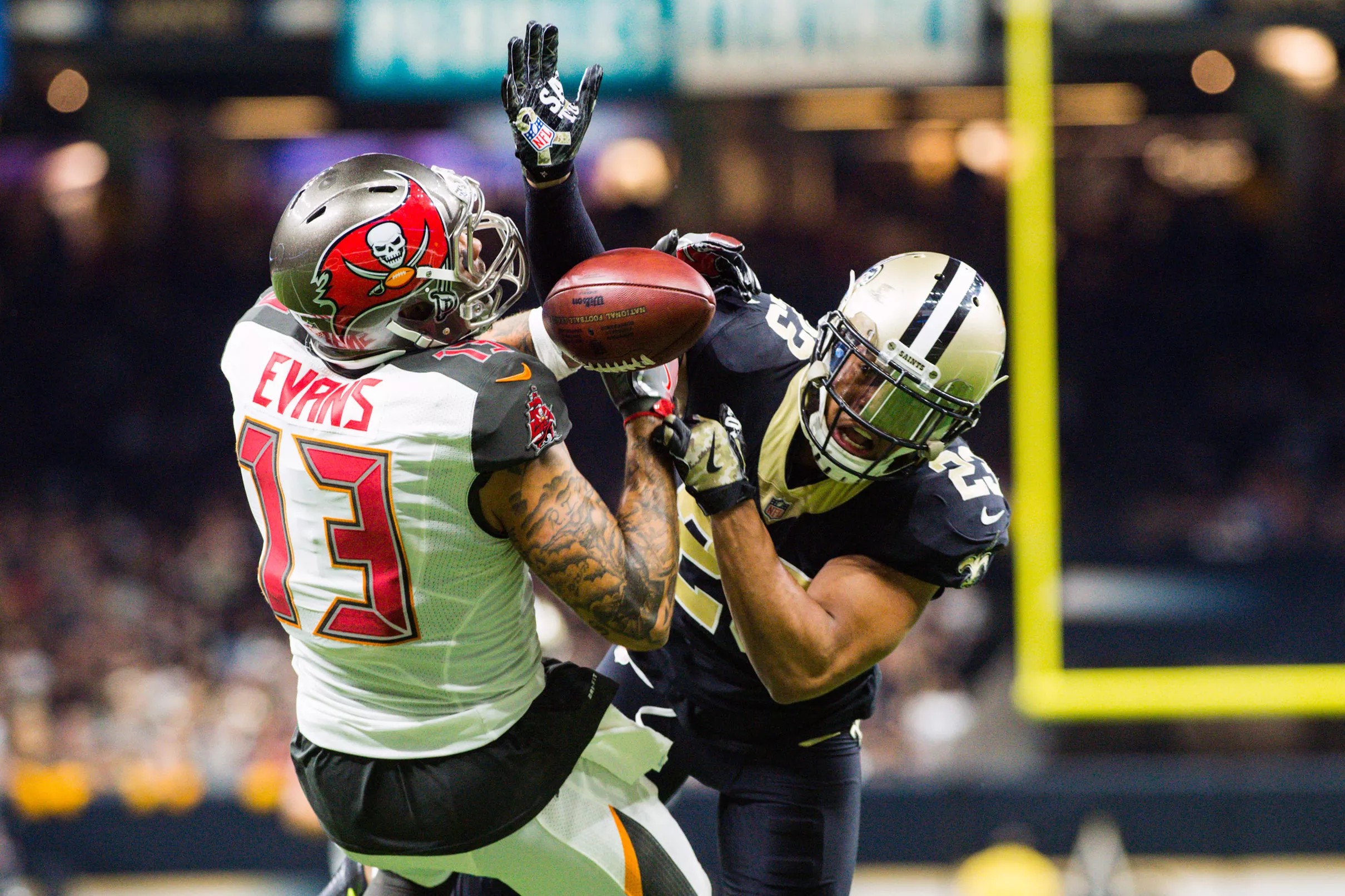 Bucs’ Mike Evans Suspended For One Game For Blindside Hit On Saints ...