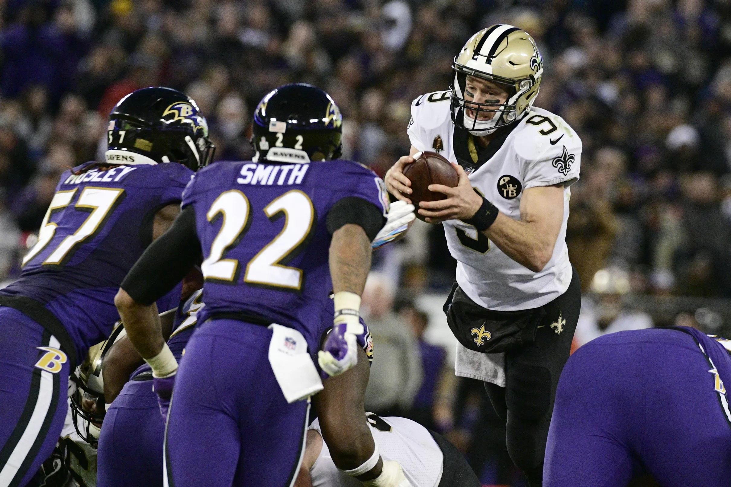 Saints vs Ravens quick observations