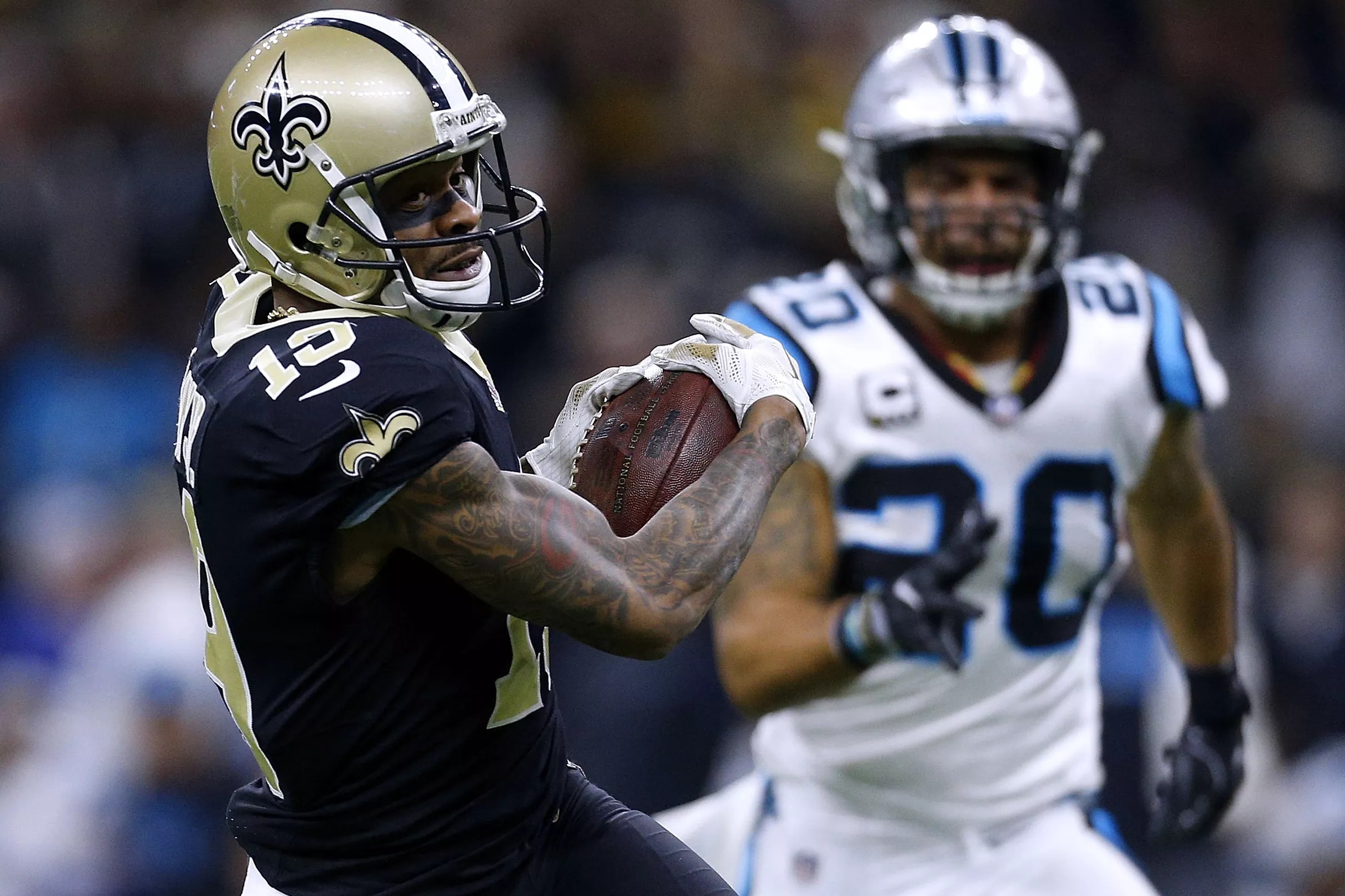 2 wide receiver battle the one to watch for Saints