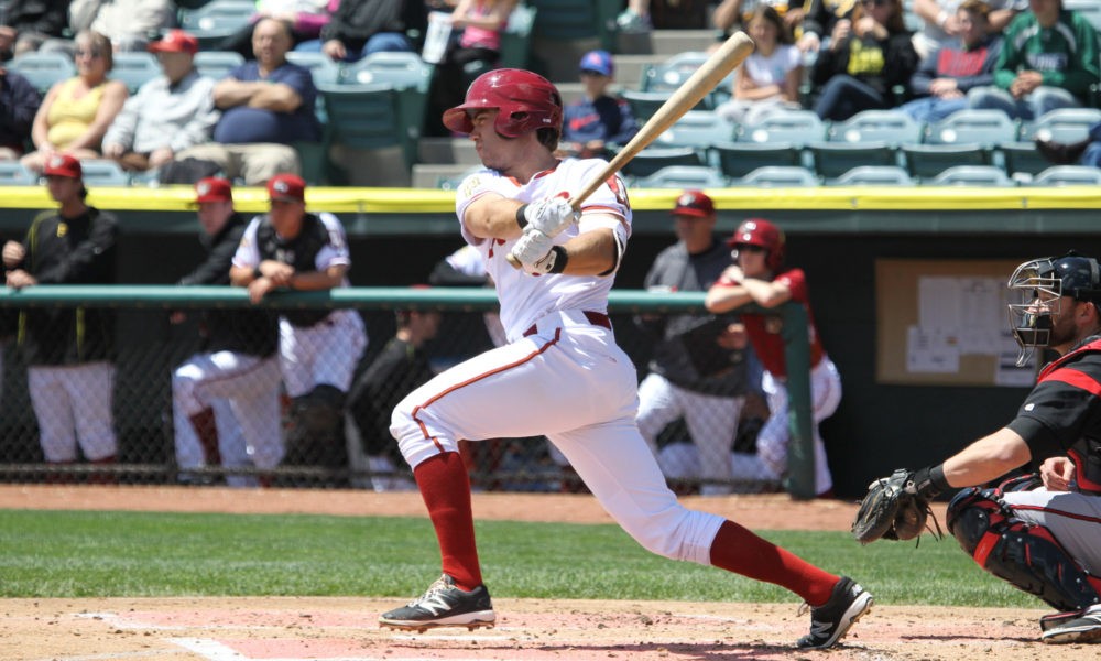 How a Home Run Derby Led to Eric Wood Switching From a Pitcher to Third