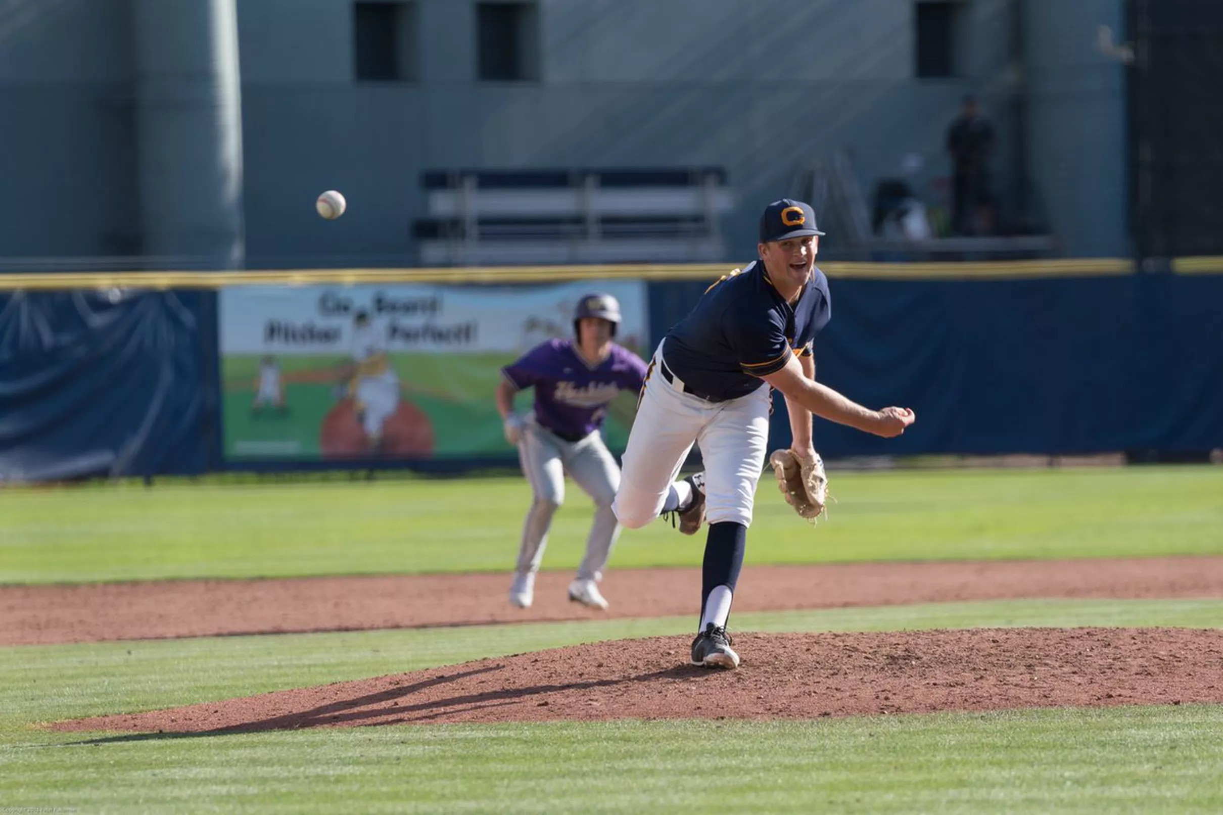 Golden Crowns Cal Baseball RHP Jared Horn, Beach Volleyball duo Merino