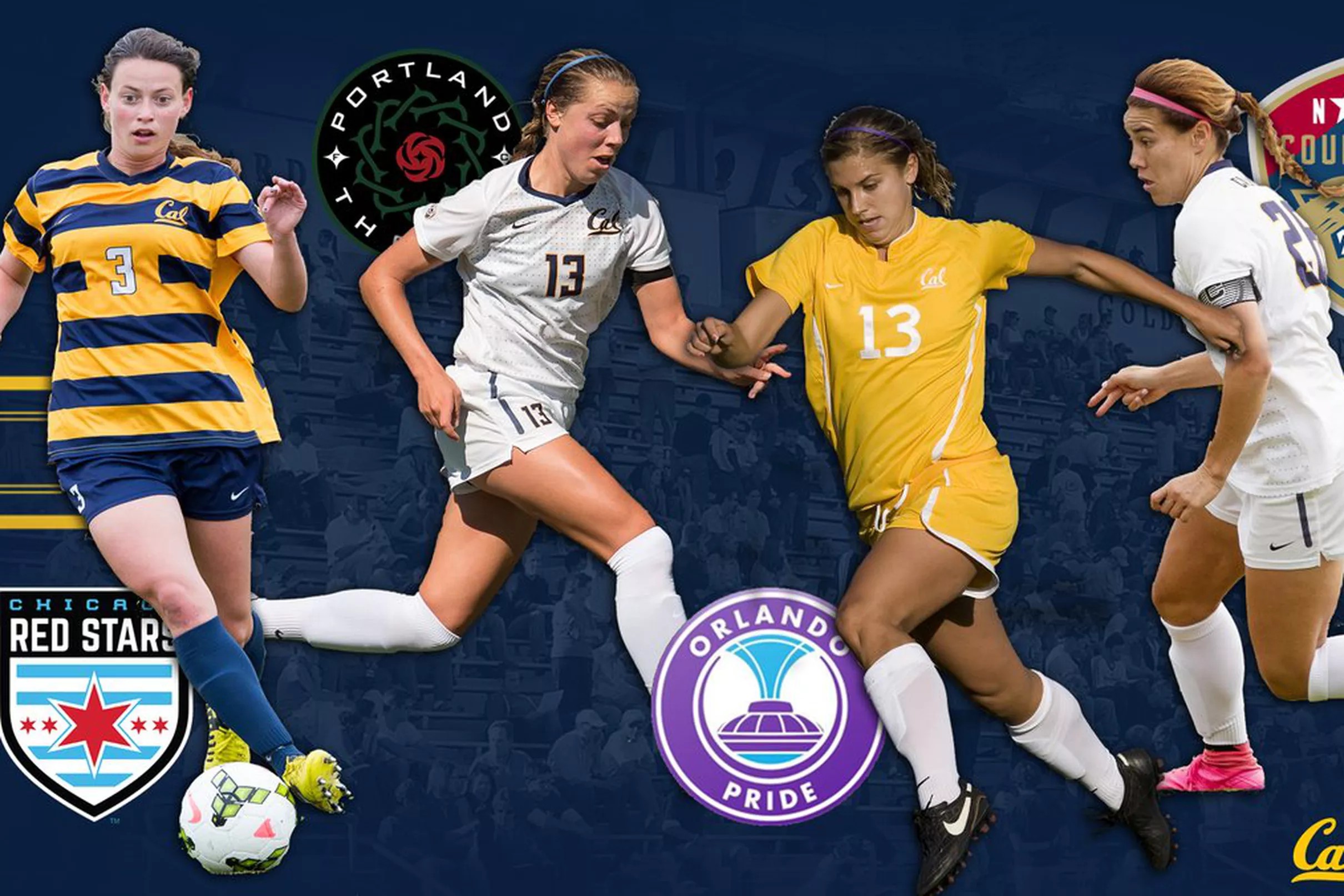 NWSL playoff is Bear Territory! Each of the 4 NWSL playoff teams has a