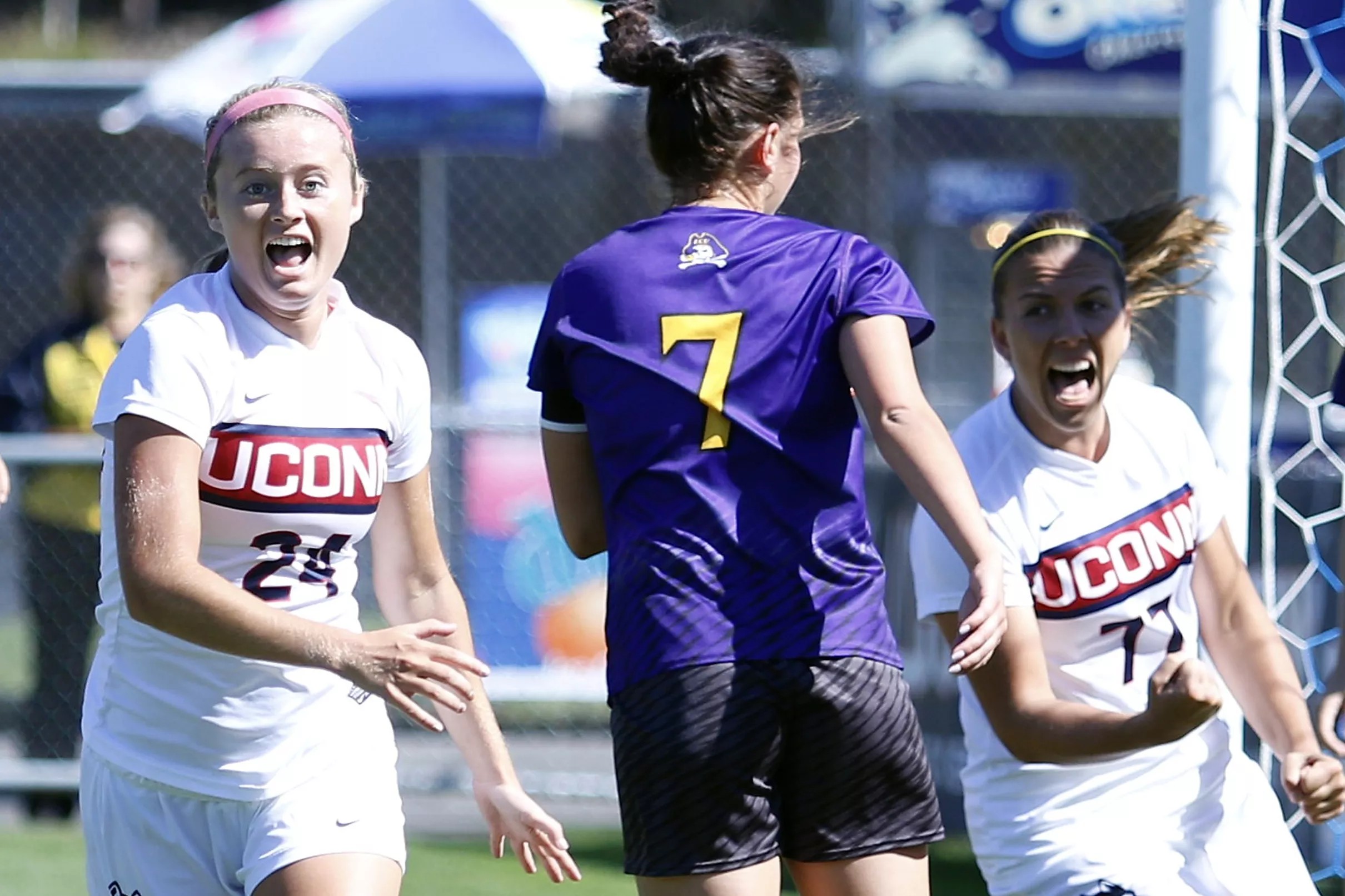 UConn Women’s Soccer Defeats East Carolina, 2-1