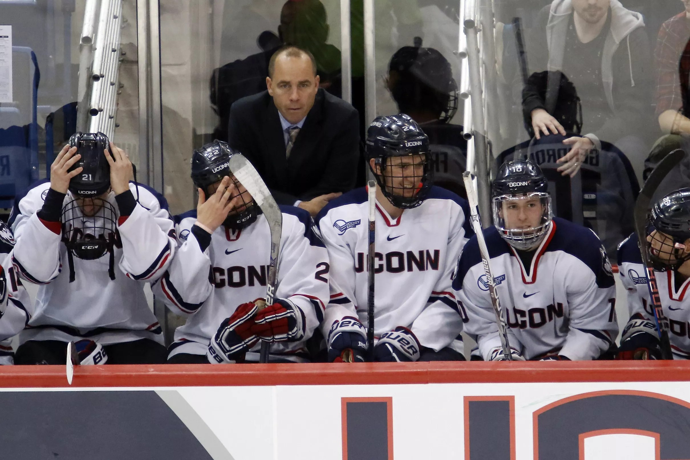 Numerous UConn Hockey Players Earn Hockey East AllAcademic Honors
