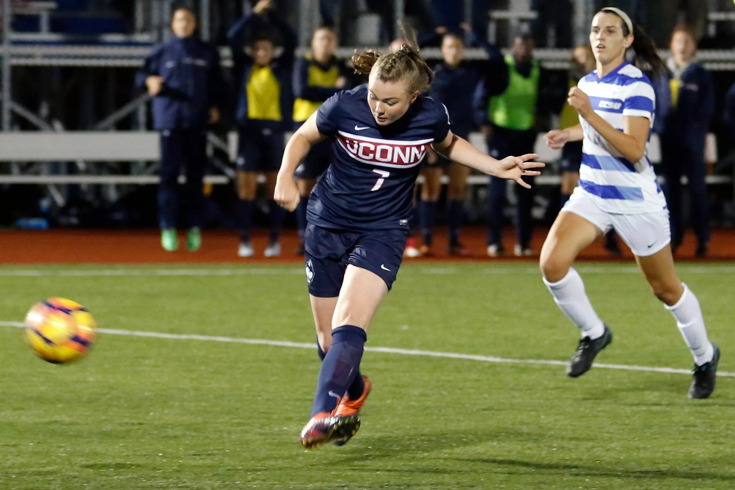 UConn Women’s Soccer Beats CCSU, 3-0