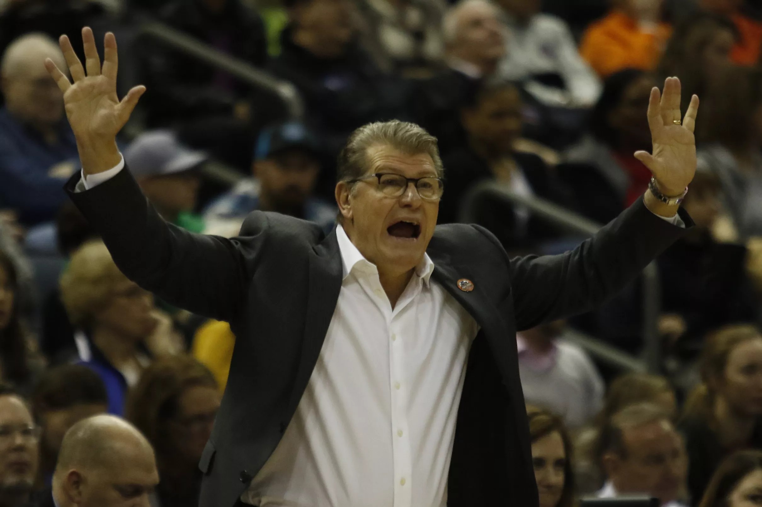 WATCH: UConn Head Coach Geno Auriemma Interview