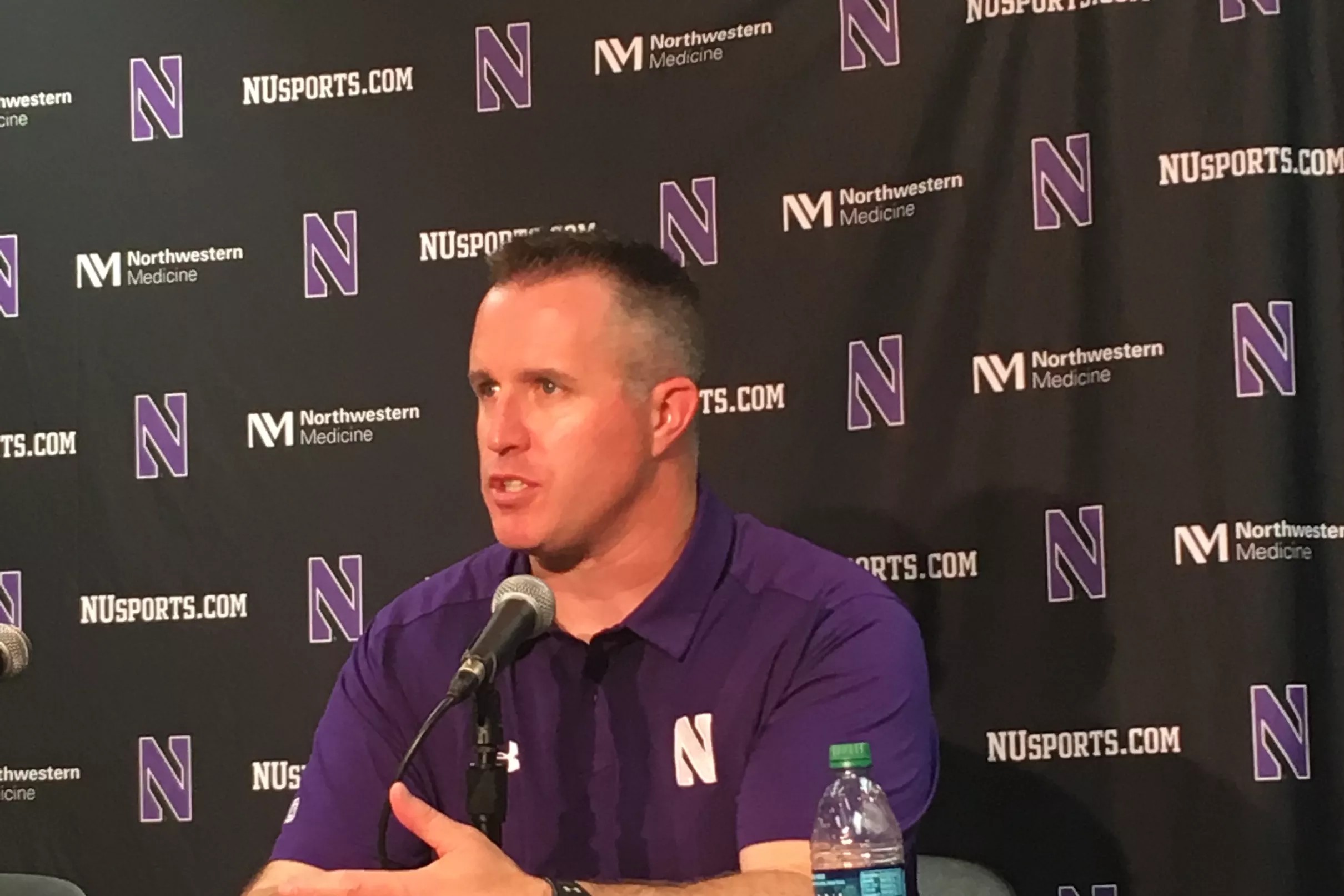 Northwestern vs. Wisconsin Press Conference Notes