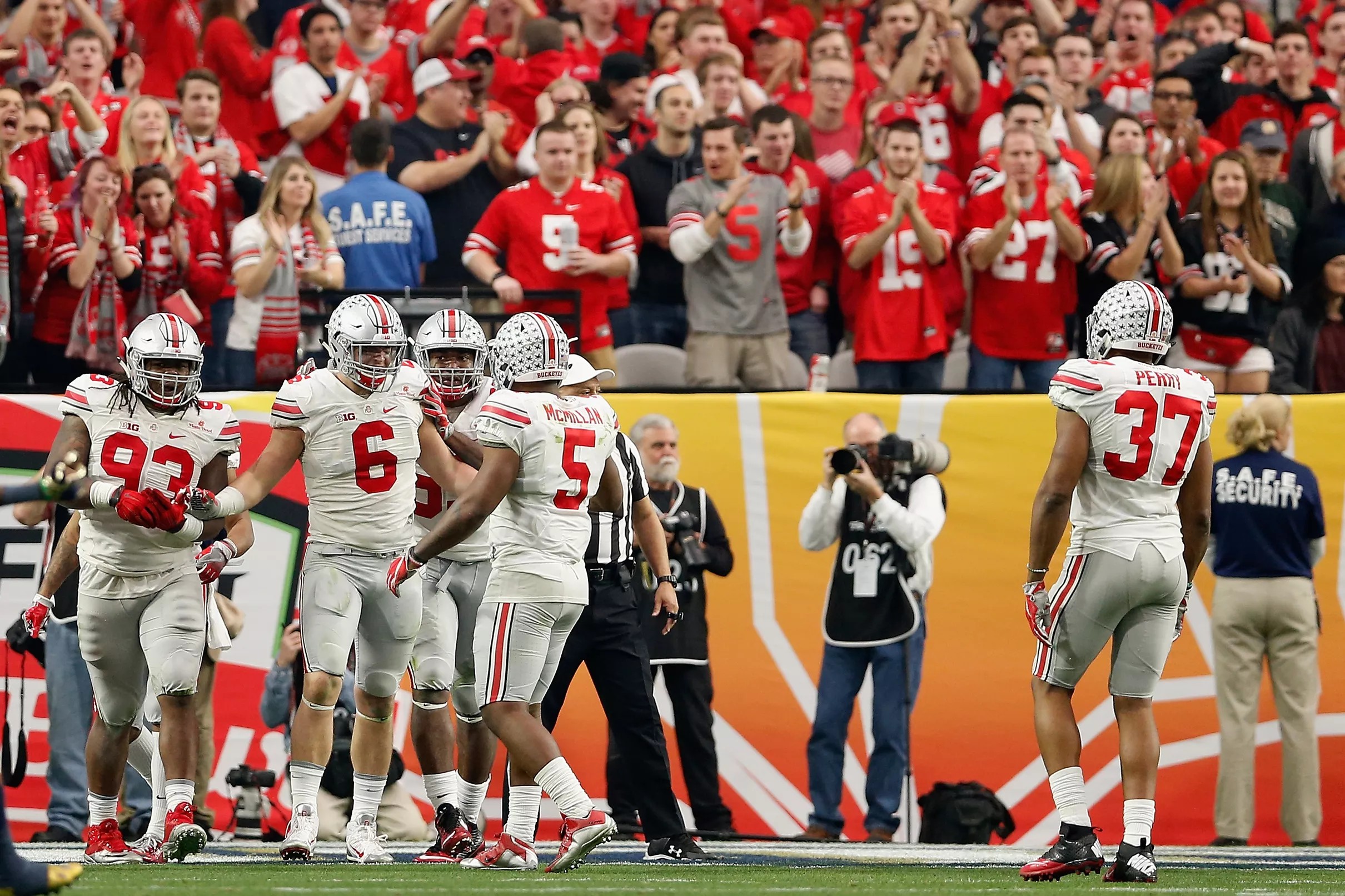 Ohio State could boast the best rush defense in the Big Ten