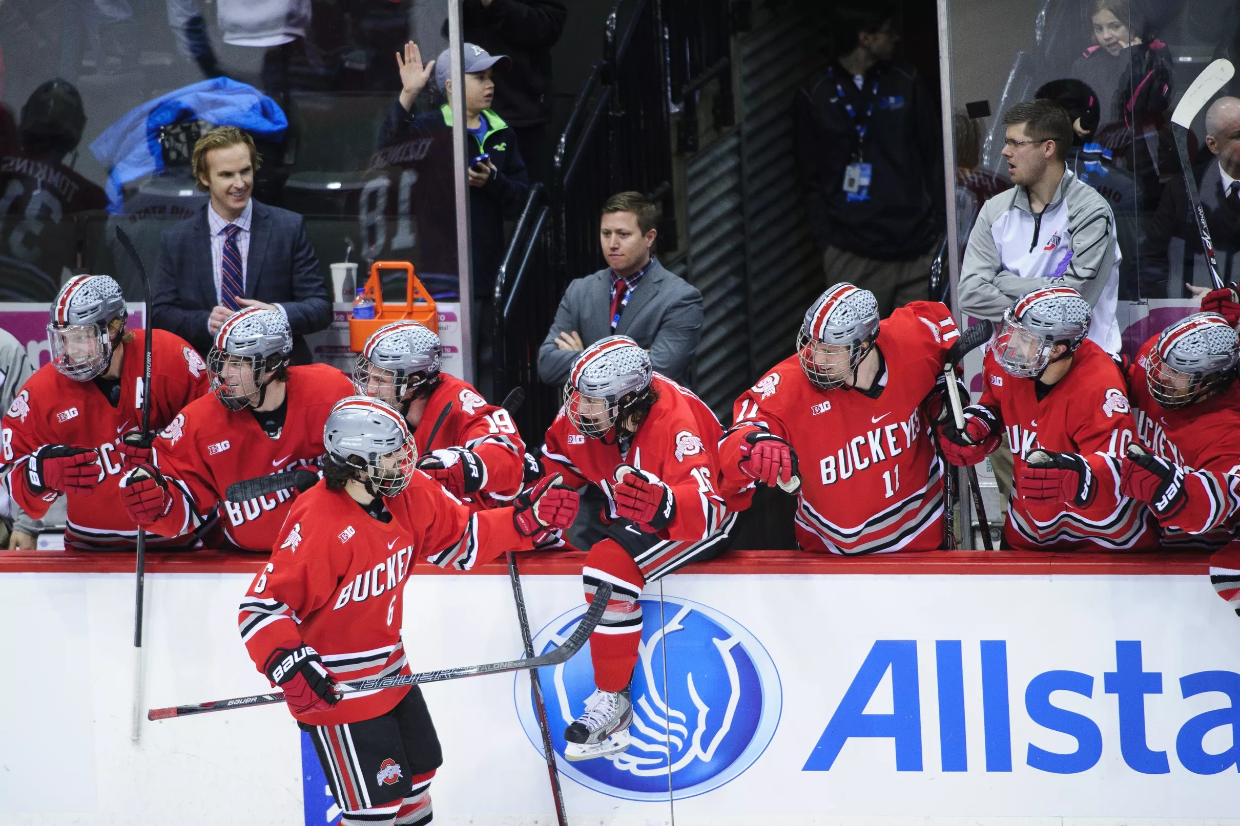 No.1 Ohio State hockey dominates No. 4 Princeton, 42, in NCAA Tournament