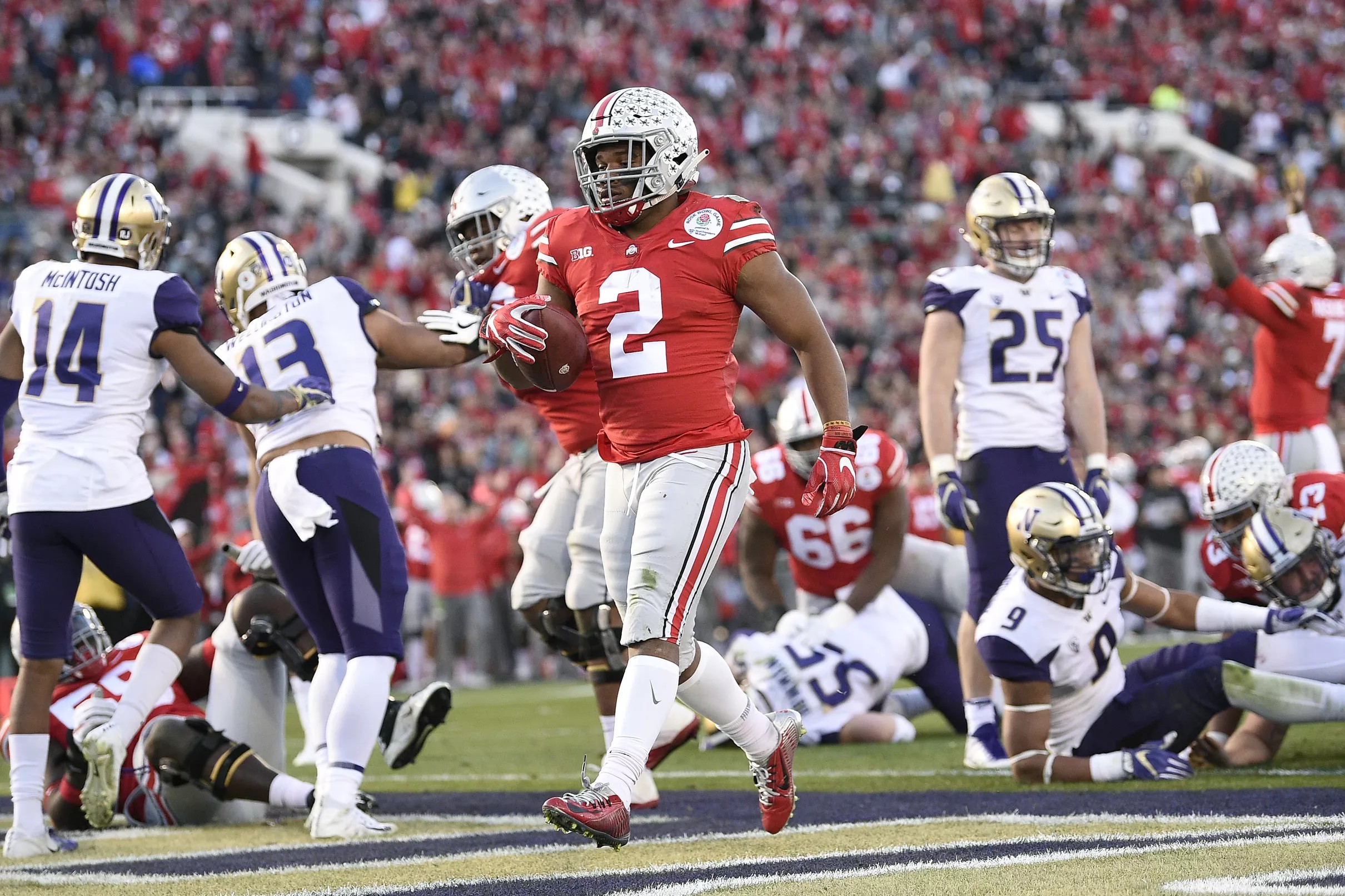 Over/unders for J.K. Dobbins set surprisingly low