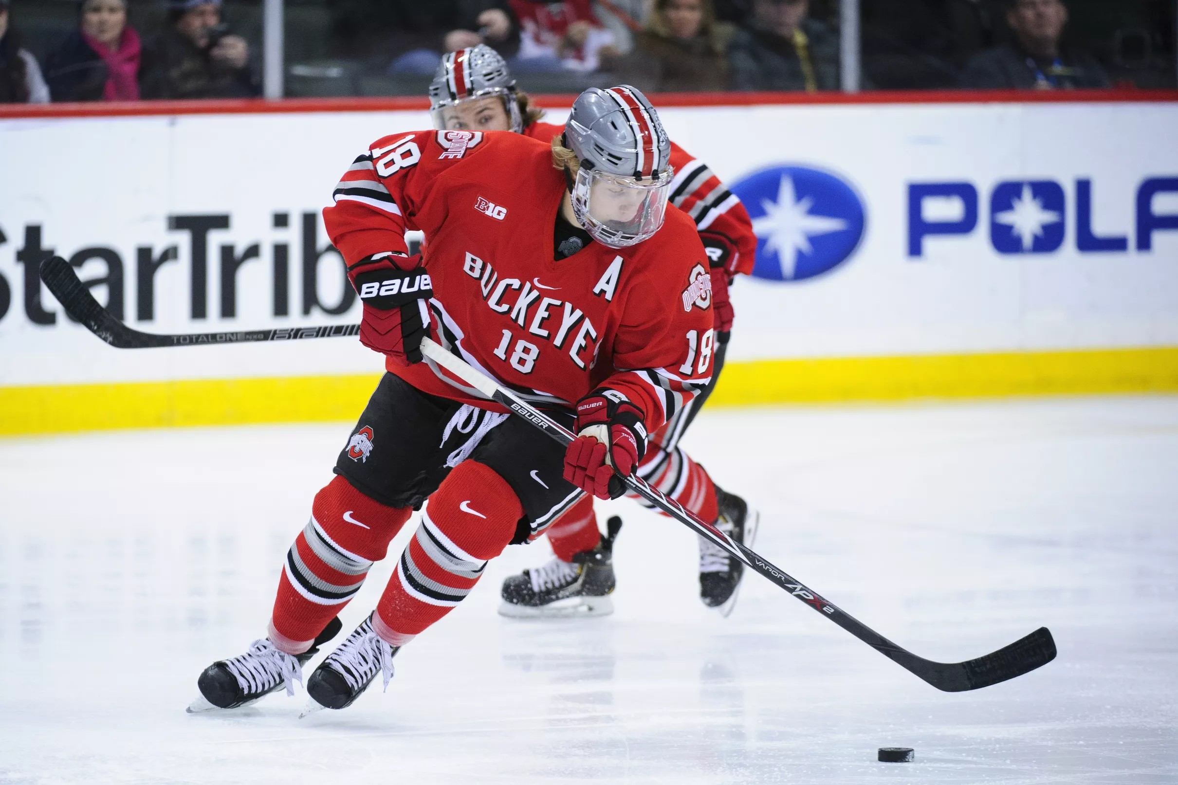 No 17 Ohio State Hockey Defeats UConn 5 4