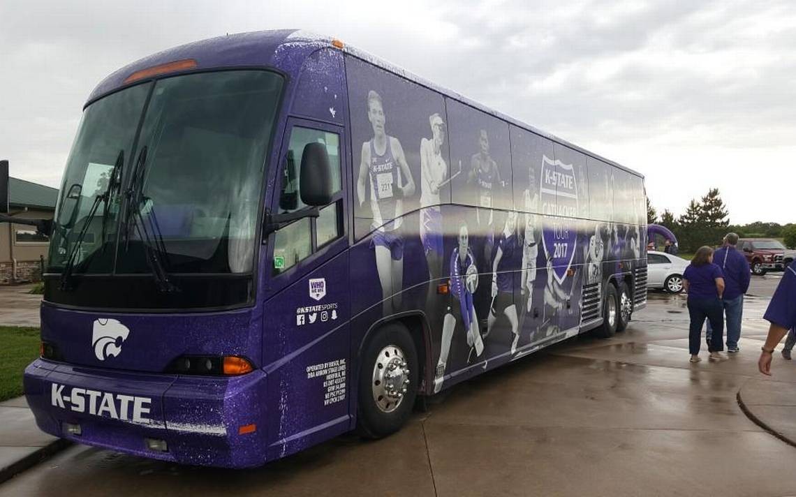 Check out the KState Catbackers bus that keeps turning heads