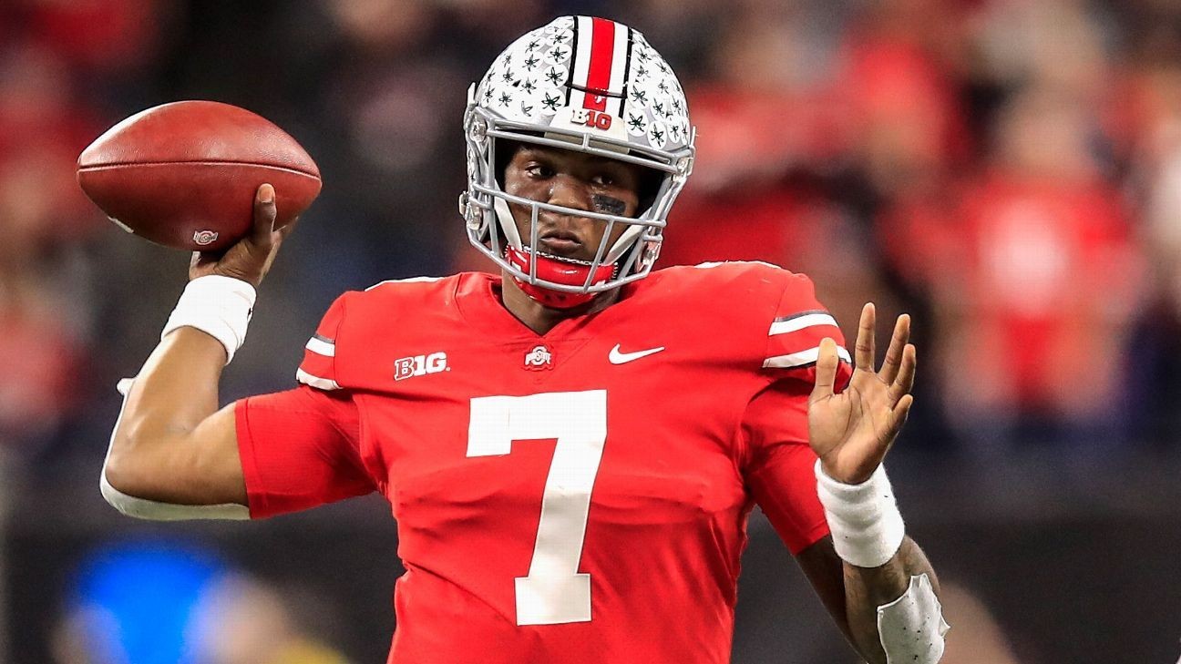 Ohio State QB Dwayne Haskins to throw at NFL combine