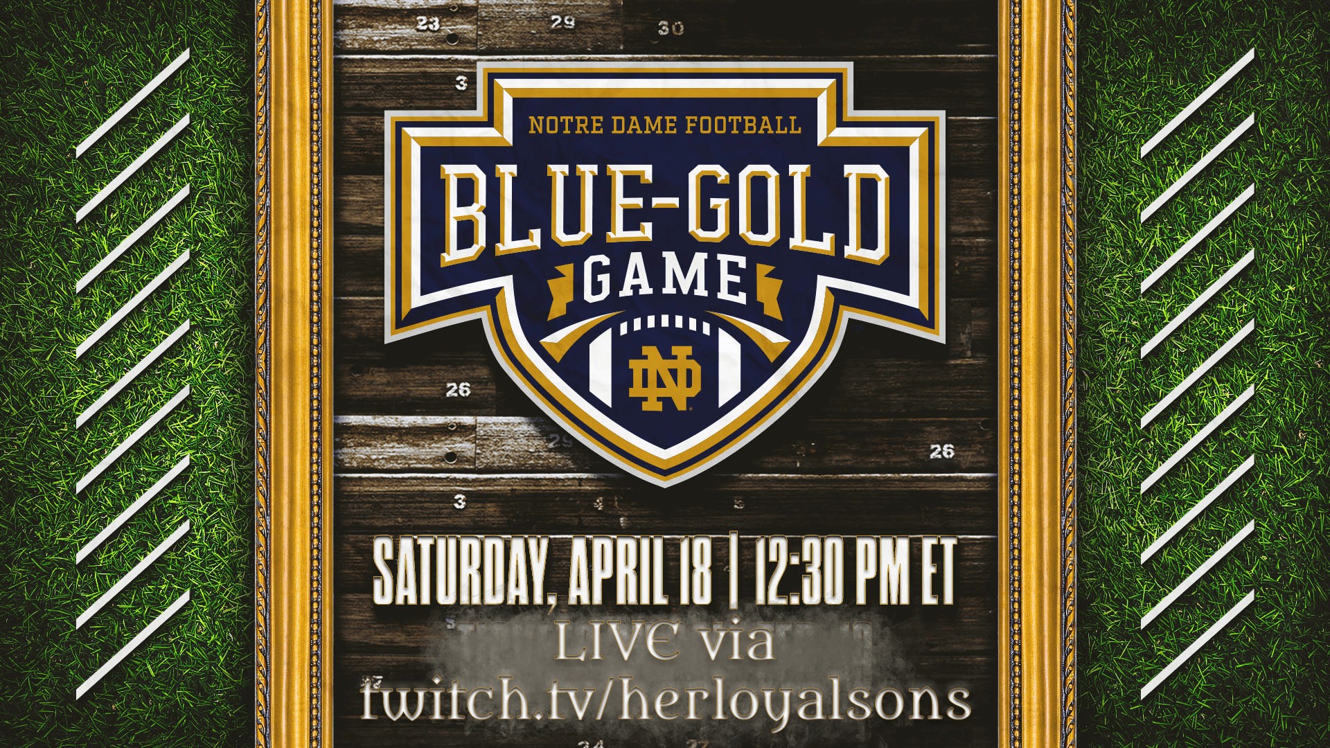 Join Us for the Virtual BlueGold Game 1230 PM EDT Saturday, April 18