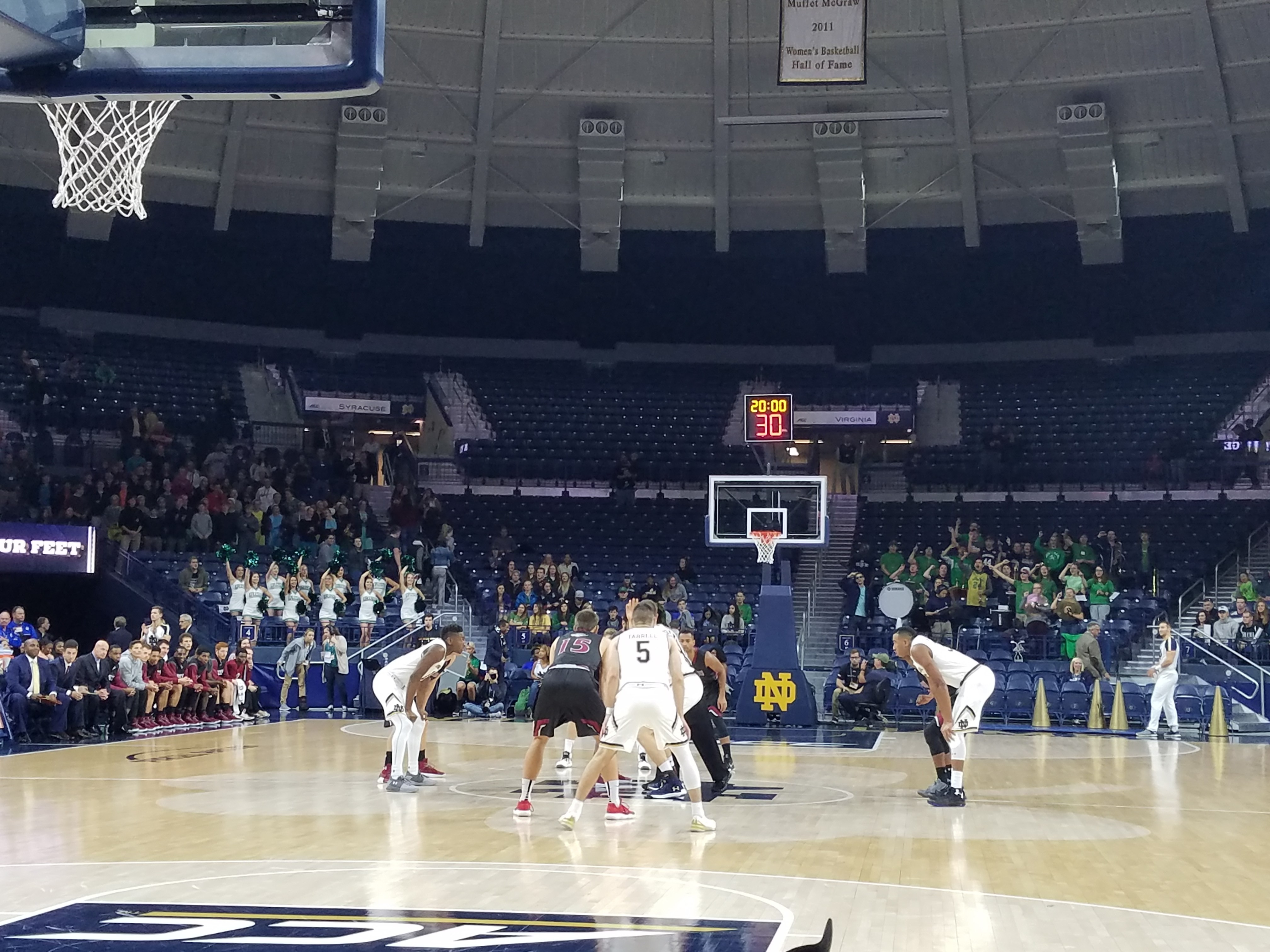 ND Men’s Basketball A Final TuneUp Versus Cardinal Stritch