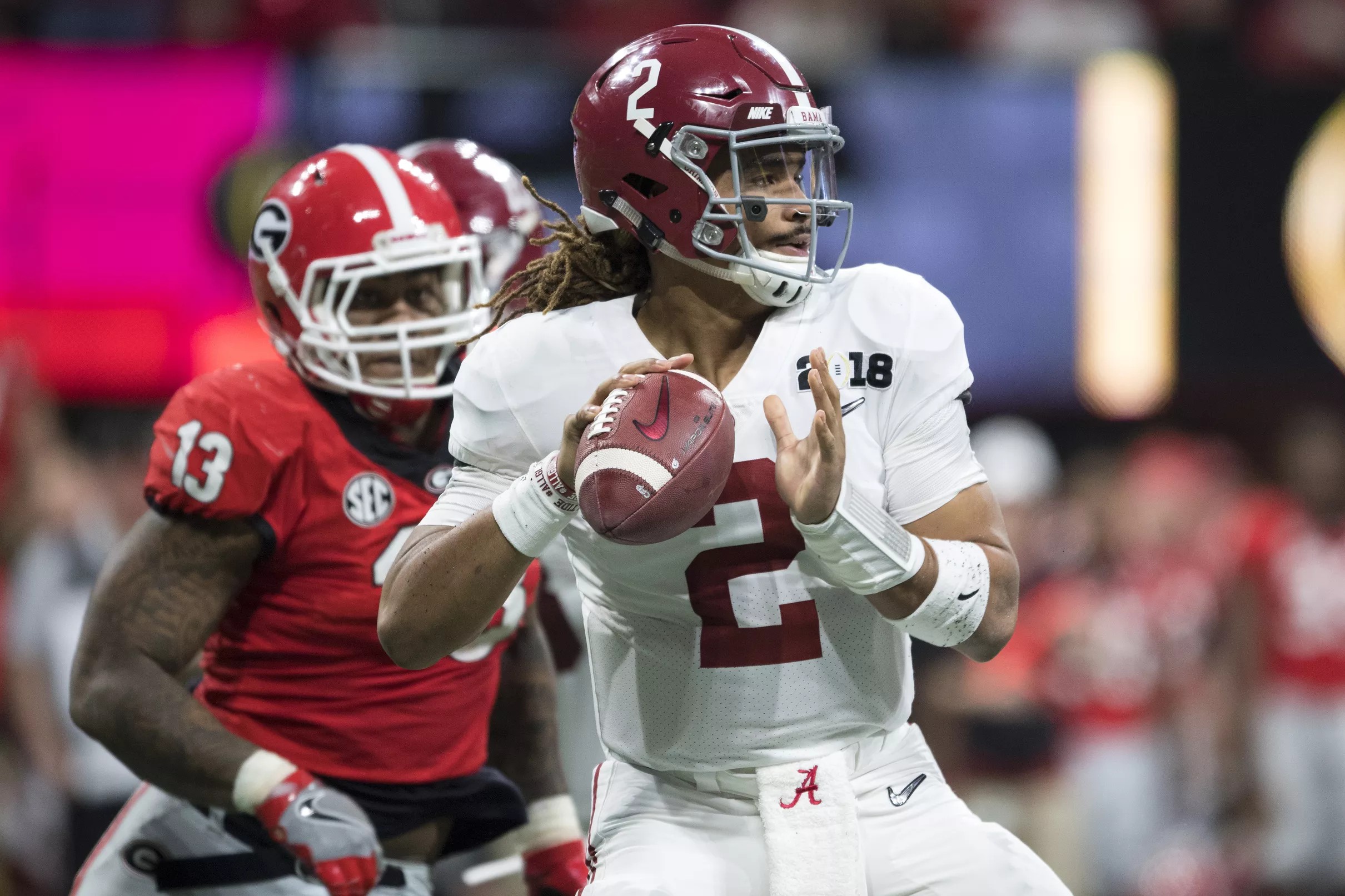 2018 Alabama Football Both Alabama QBs appear on Vegas Heisman list
