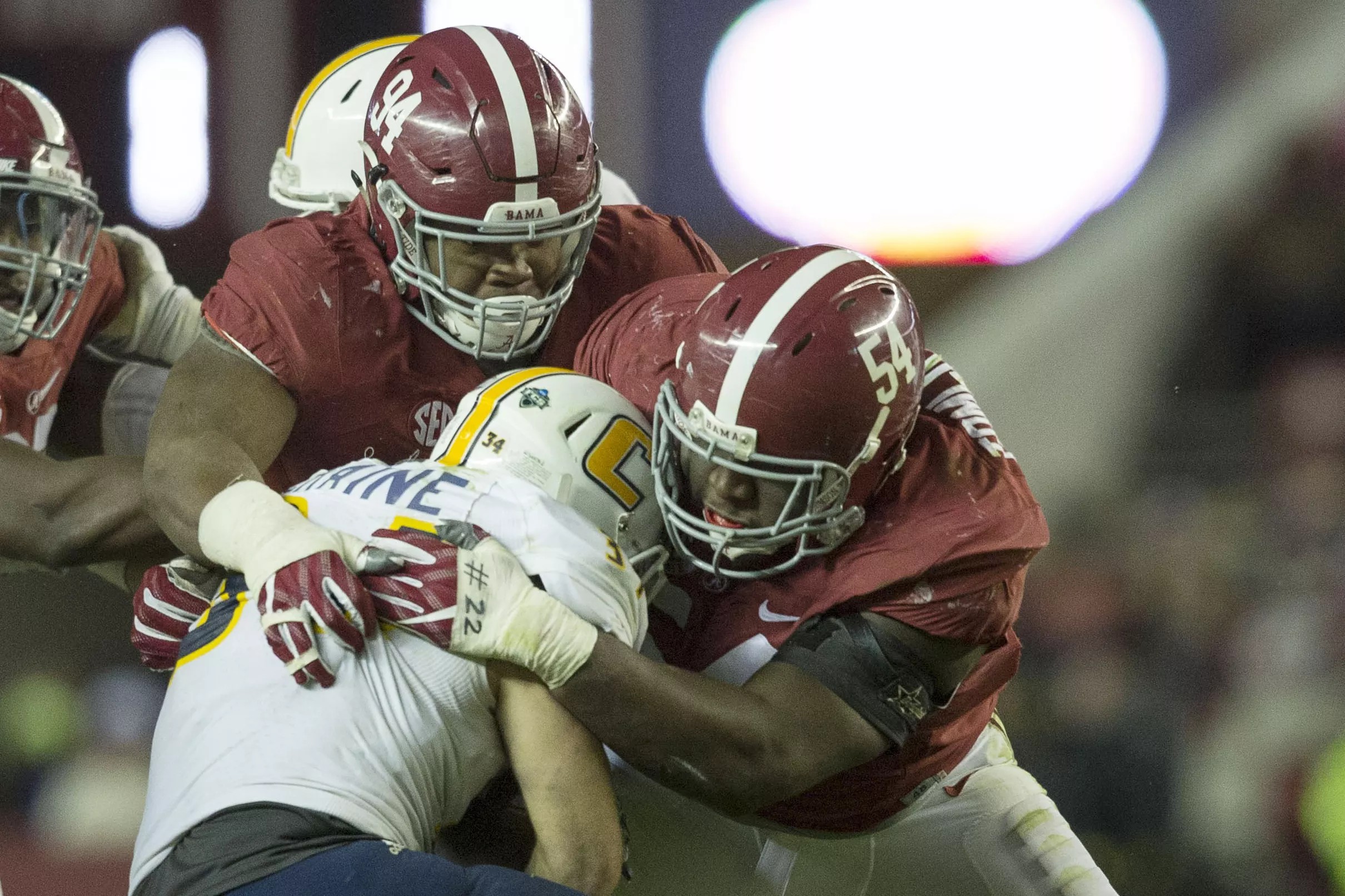 How Good Was The Alabama Crimson Tide Defense Against The Run In 2016-17?