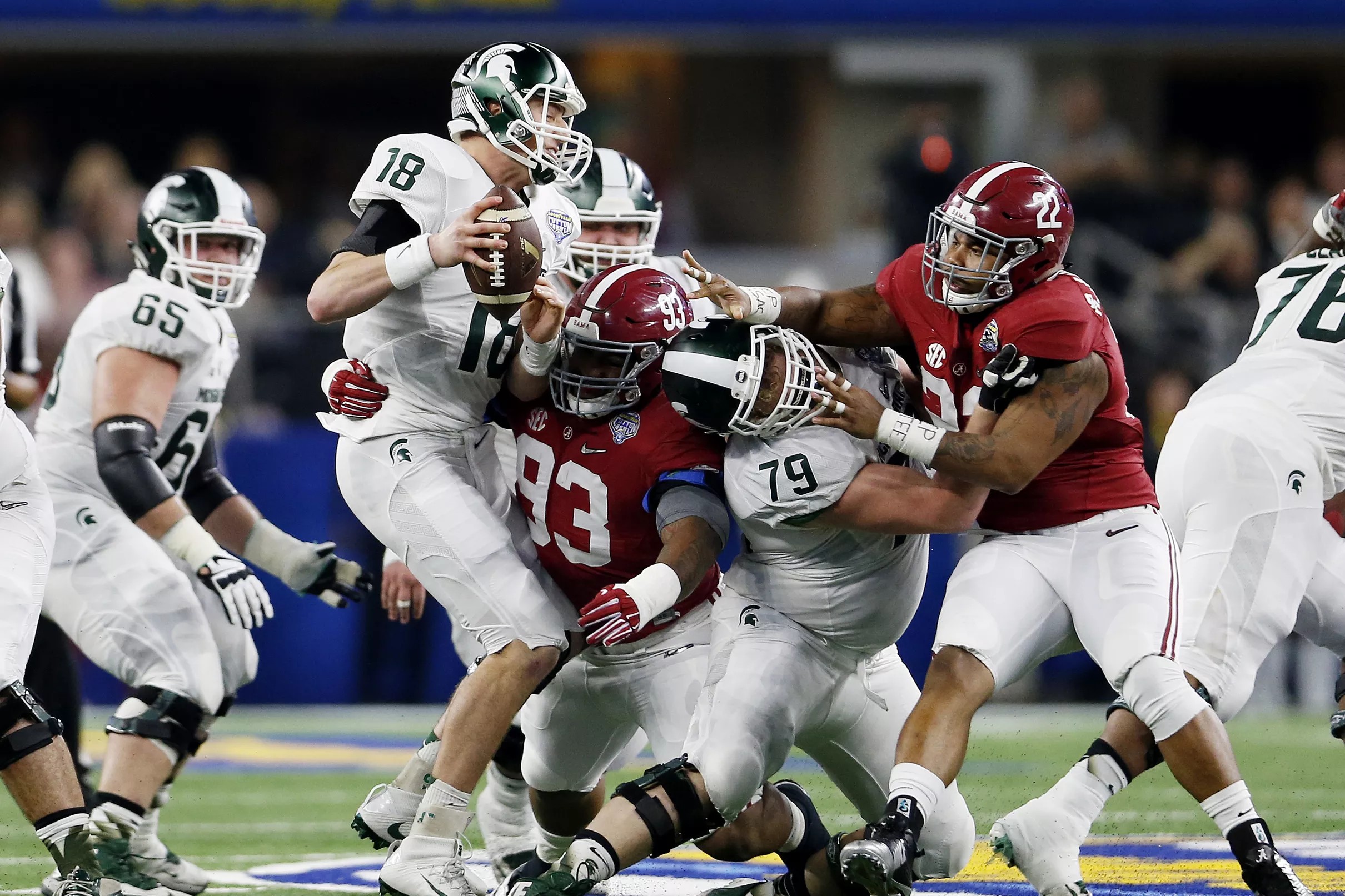 54 Days ‘Til Alabama Football: Alabama’s Defensive Line Was One Of The ...