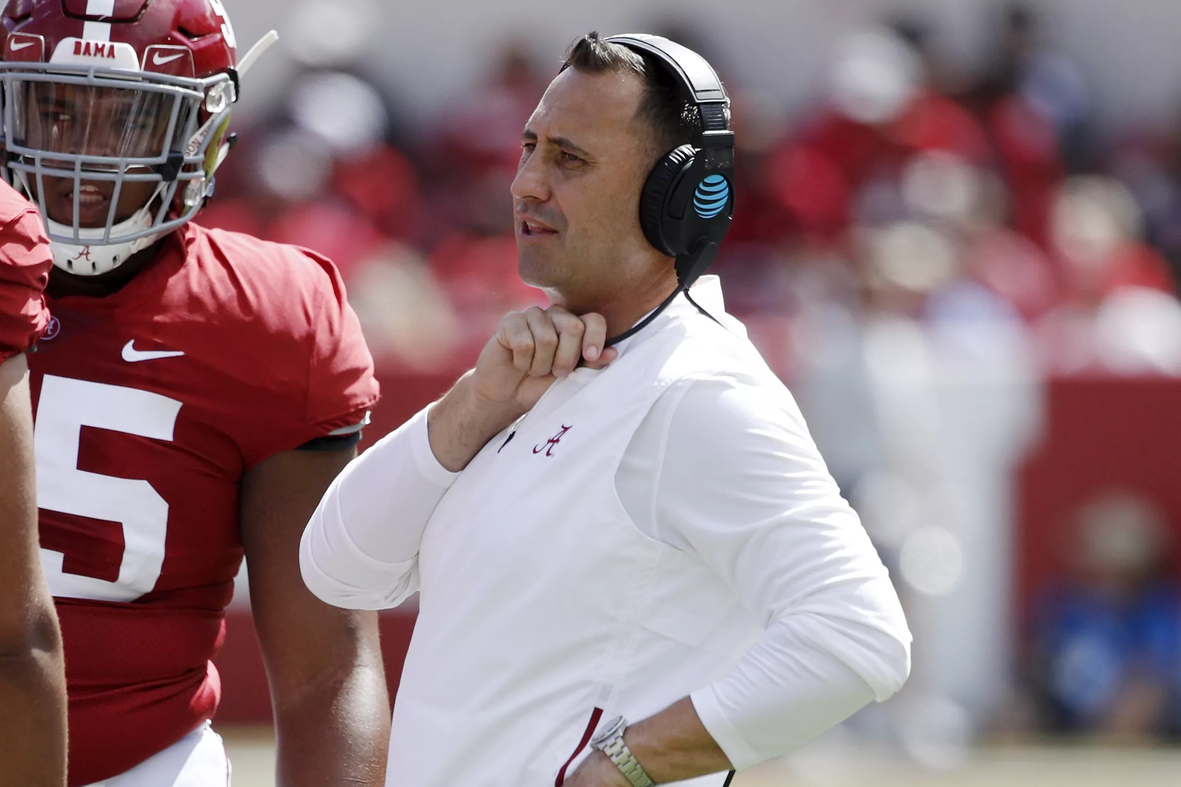 Steve Sarkisian interviewing for Colorado head coach opening per