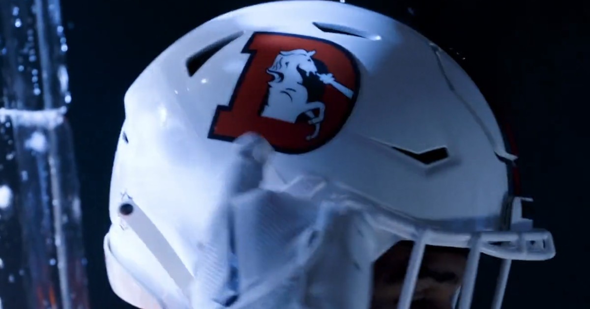 Broncos Unveil Alternate Helmet Design