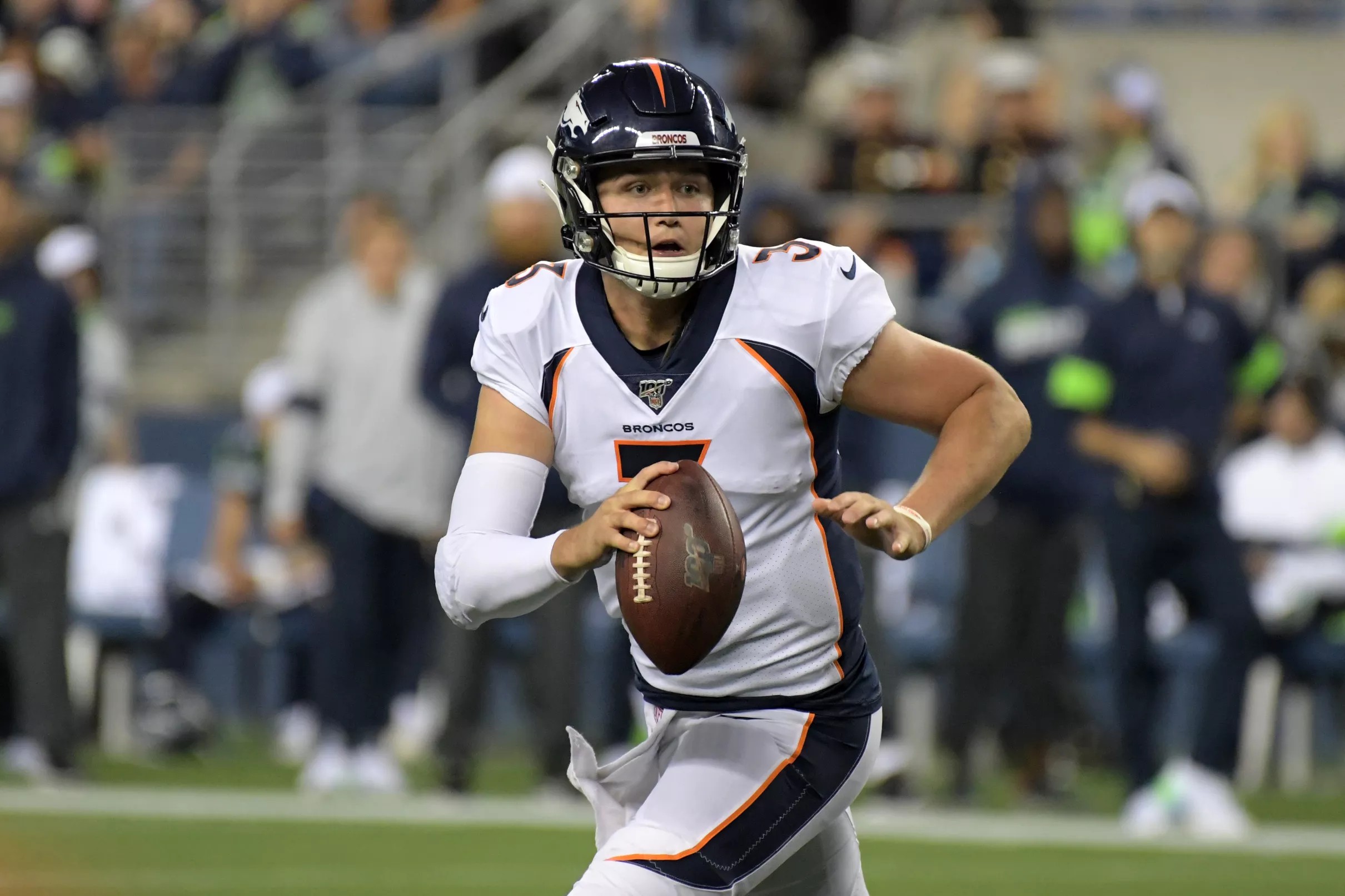 Report Drew Lock to start practicing this week