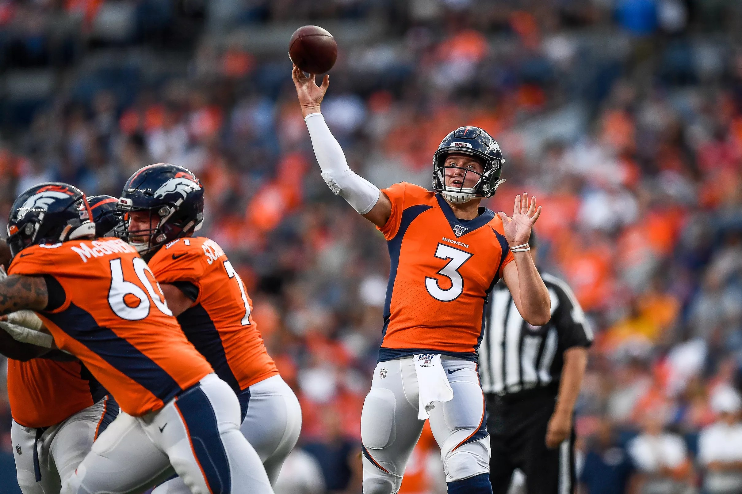 When should Broncos put Drew Lock on the field?