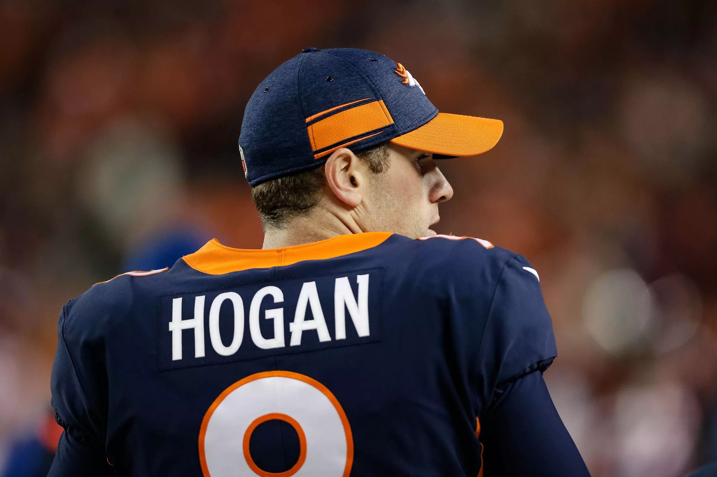The Denver Broncos have resigned quarterback Kevin Hogan to a oneyear