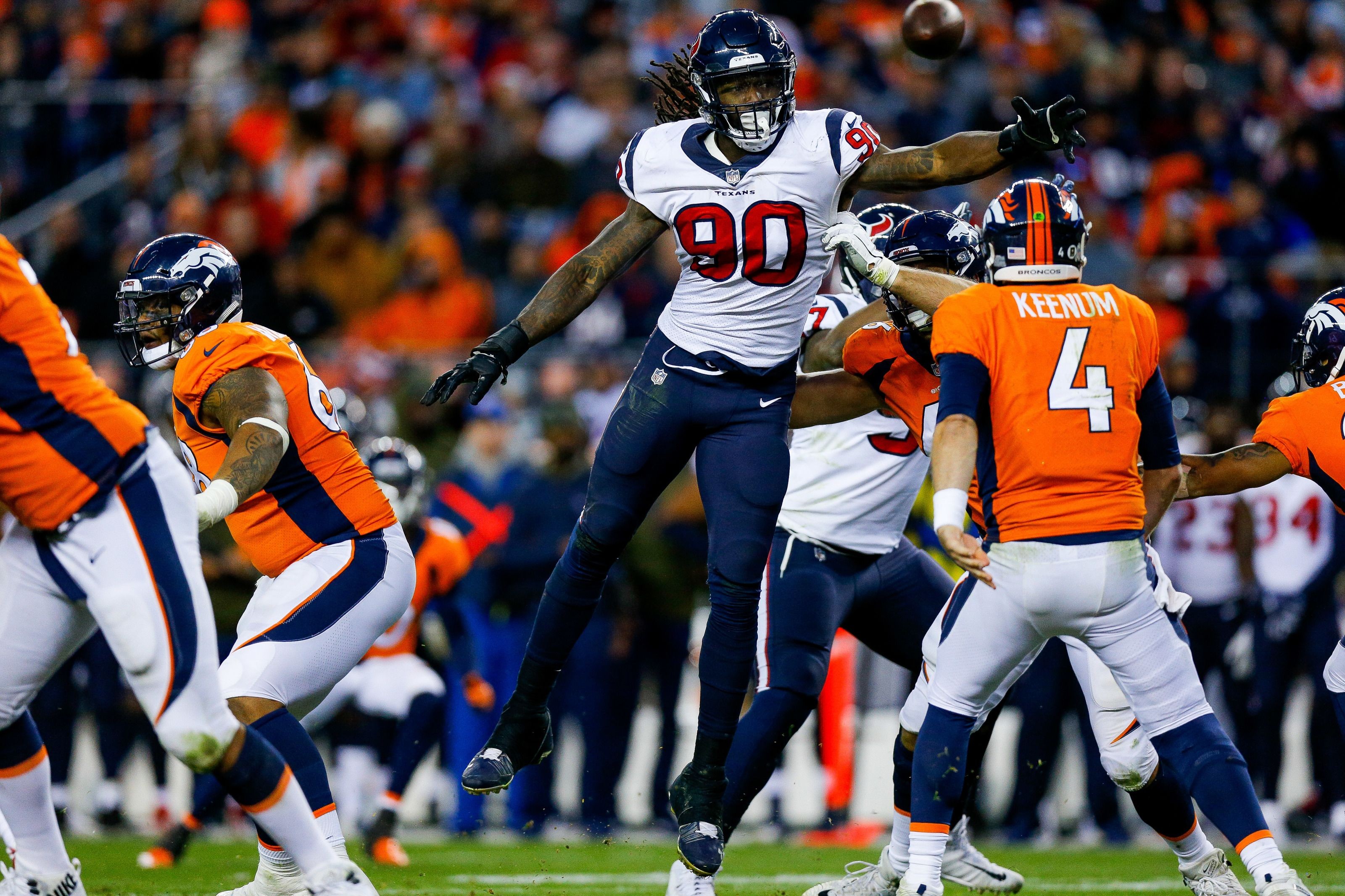 Denver Broncos Fall Short On Comeback Vs. Texans