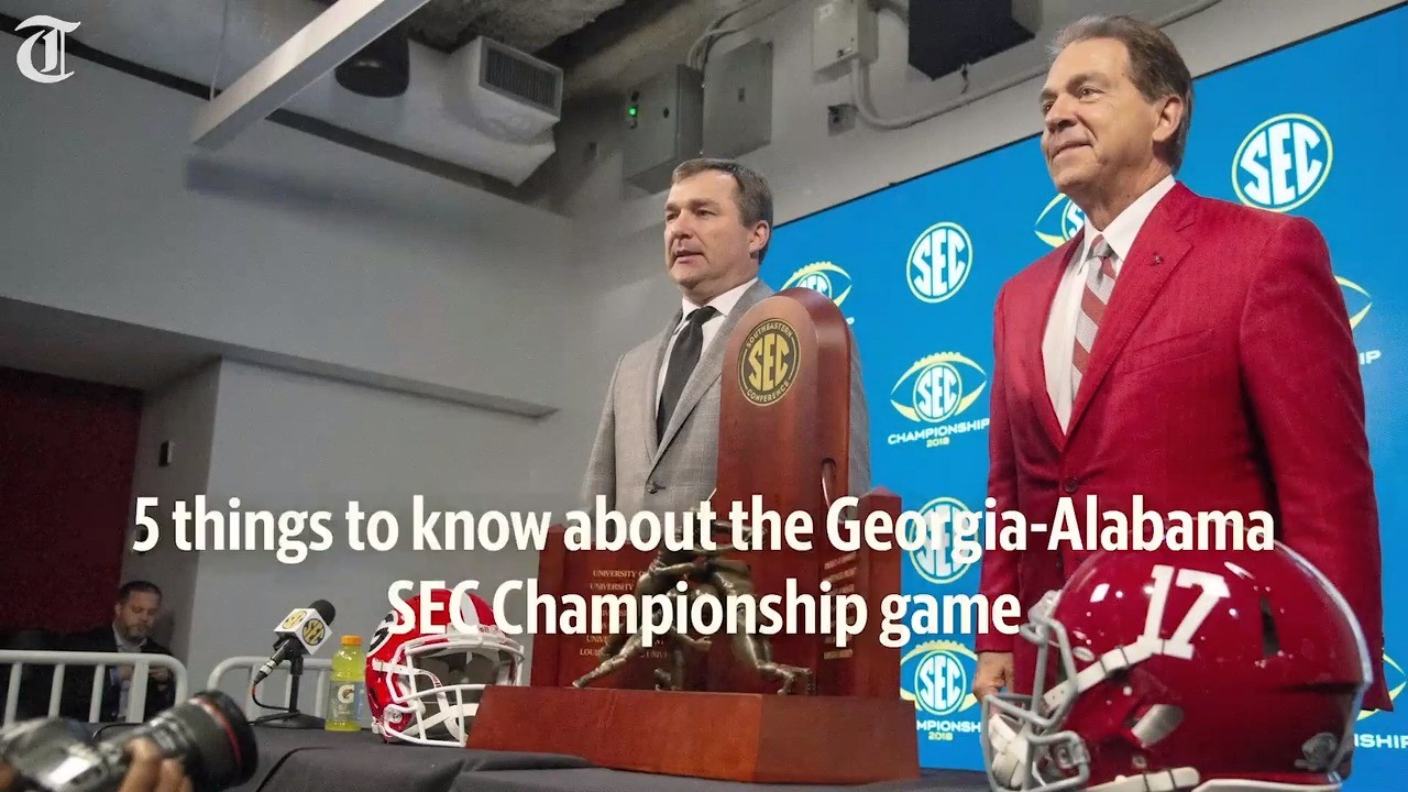 5 things to know about the SEC Championship game