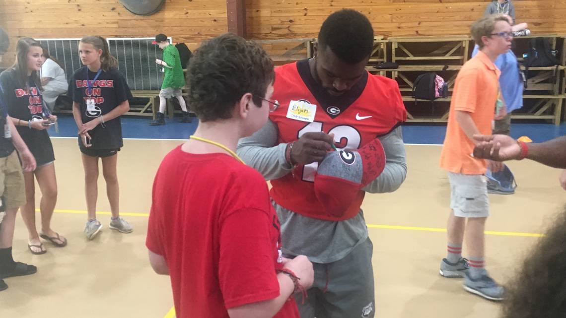 UGA makes annual Camp Sunshine trip 'They’re the heroes for what they