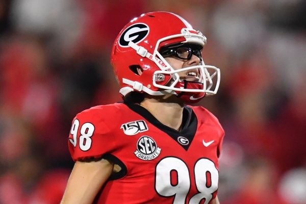 Georgia's Rodrigo Blankenship Named Burlsworth Trophy Finalist, Sports