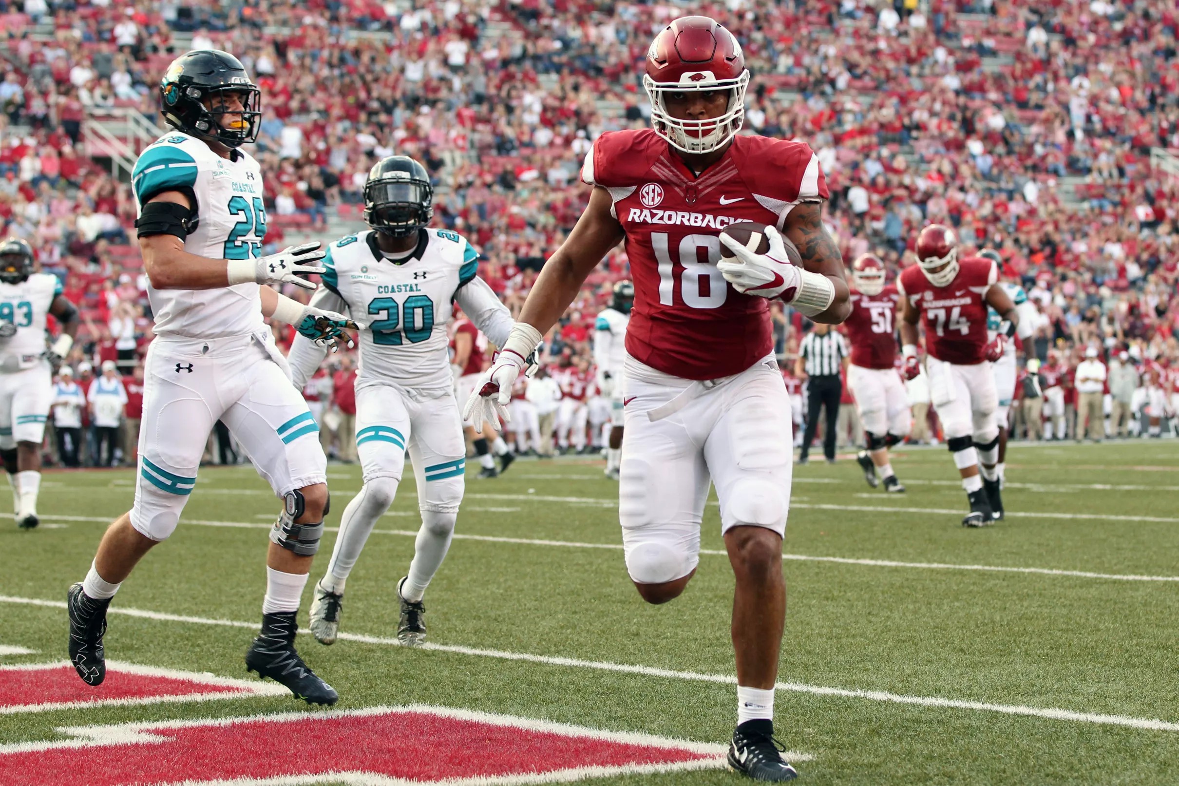 Arkansas Football 2018 Preview Wide Receivers and Tight Ends