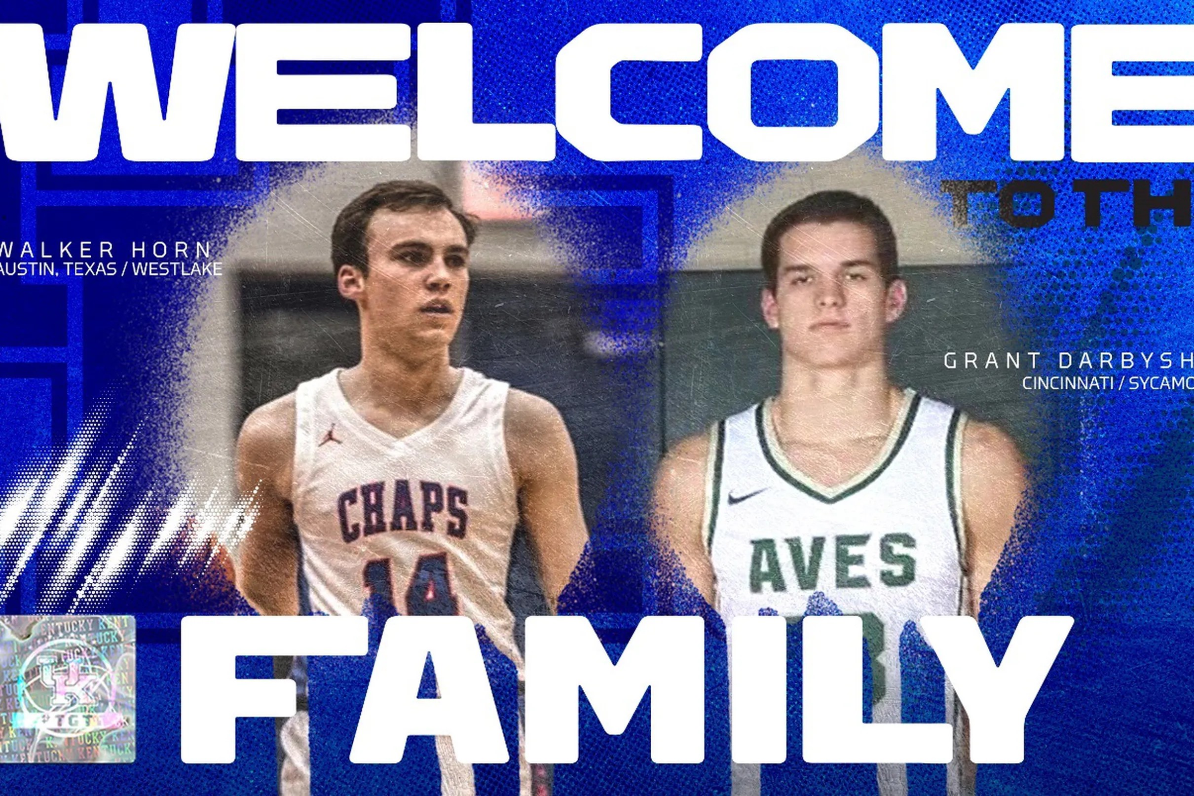 Kentucky basketball adds Grant Darbyshire and Walker Horn to the 2022