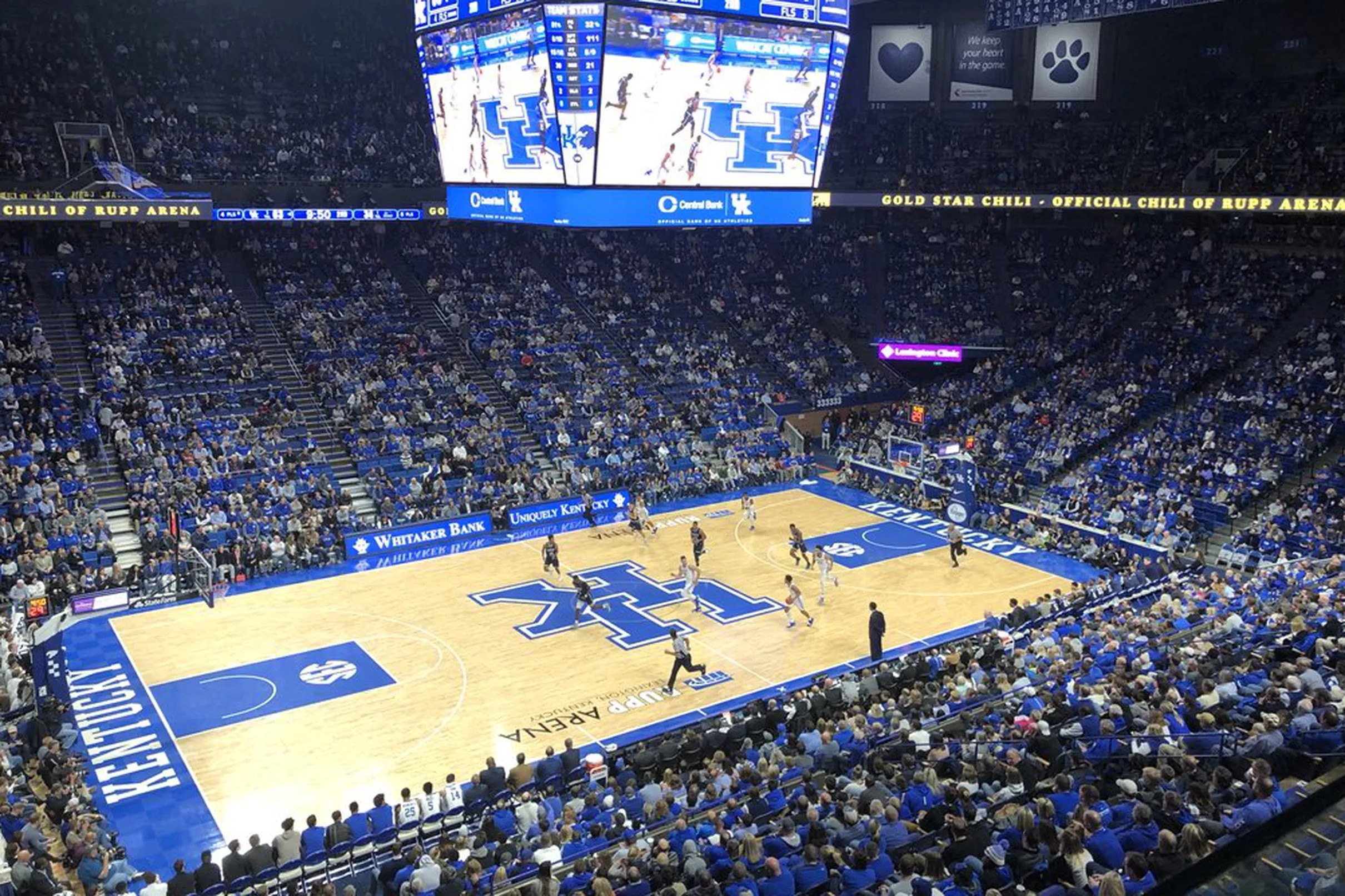 Kentucky wins 600th Rupp Arena game