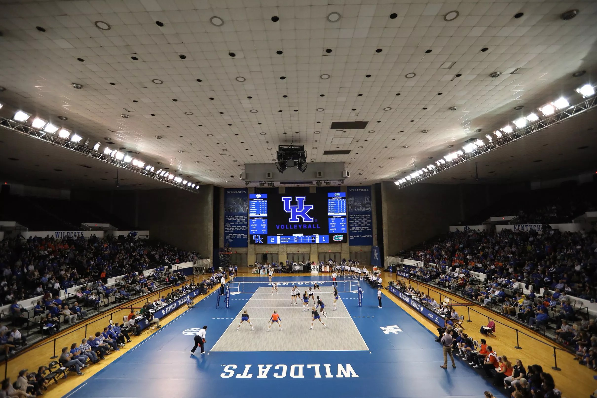 Kentucky Volleyball sweeps 11thranked Florida to take control of SEC