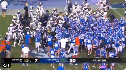 Multiple Players Ejected After Florida Vs. Missouri Brawl