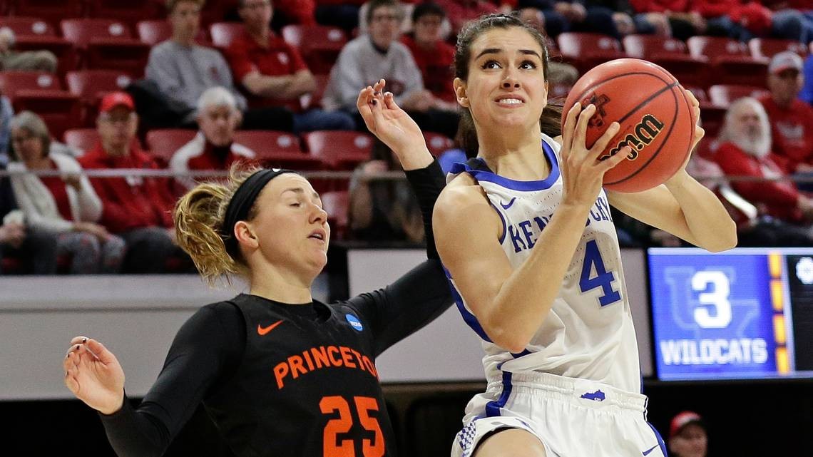Kentucky women turn back Princeton in NCAA opener. It wasn’t easy.