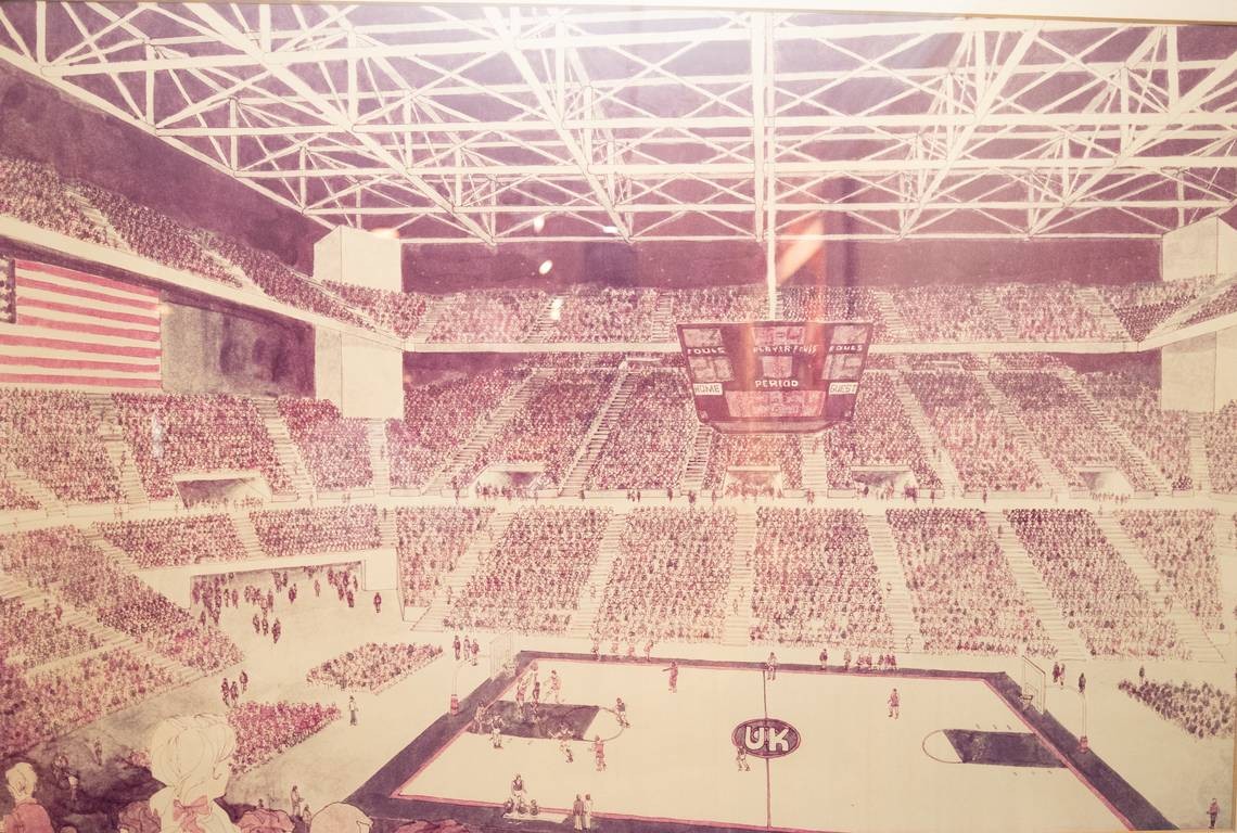 LOOK The original design for Rupp Arena