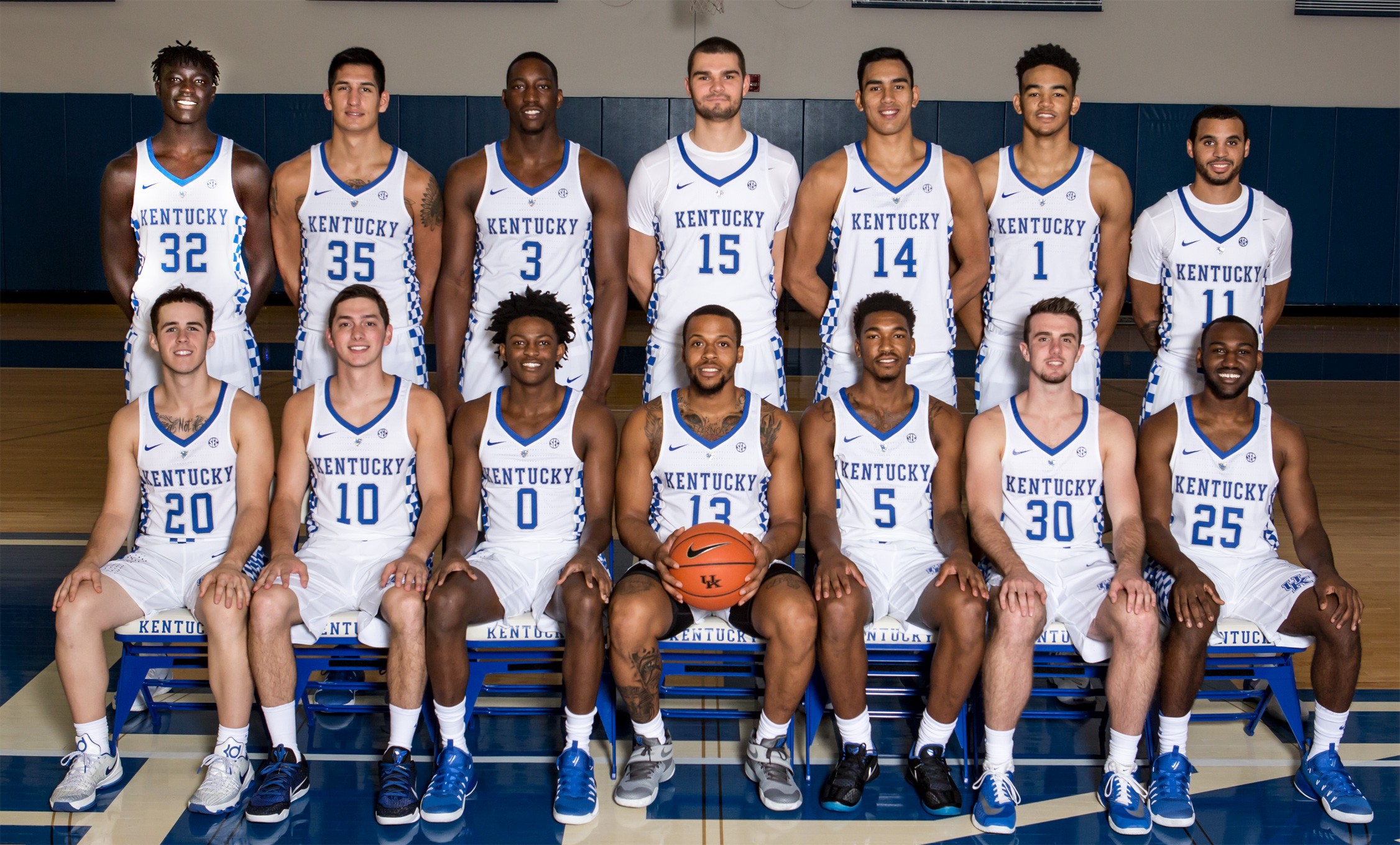 The Kentucky Basketball Team, Before and After Training