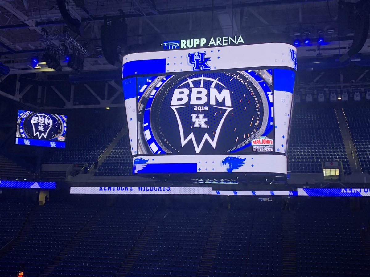 Sneak Peek Rupp Arena is ready for Big Blue Madness