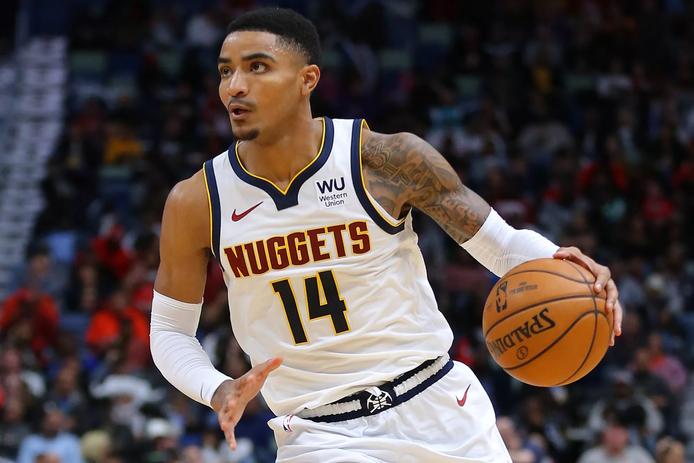 Gary Harris exits Miami game early due to left ankle injury