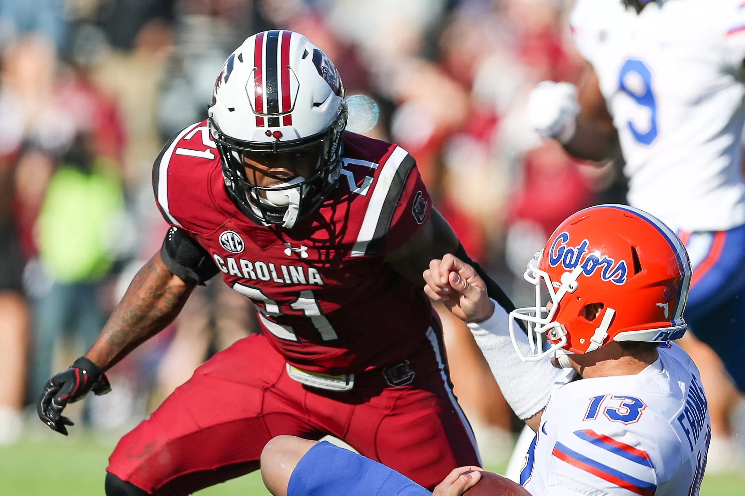 South Carolina vs. Wofford Week 12 injury report