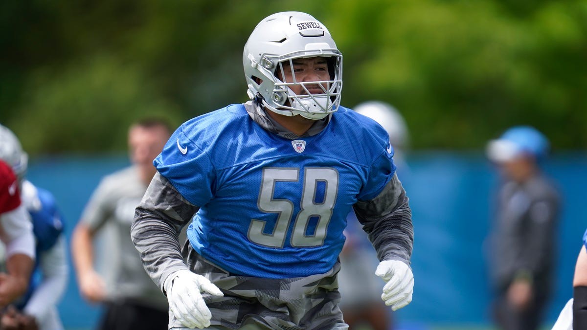 Detroit Lions OTA workouts from June 3, 2021