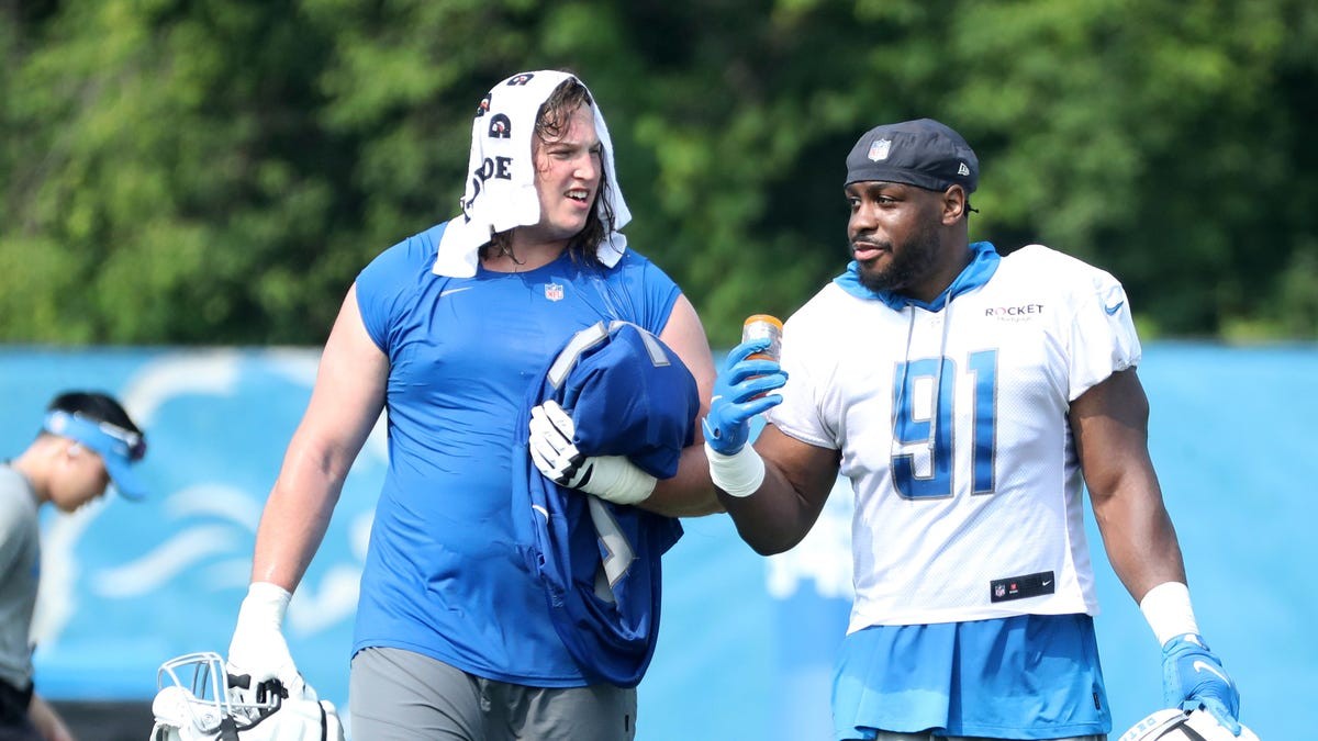 Detroit Lions training camp photos: July 25