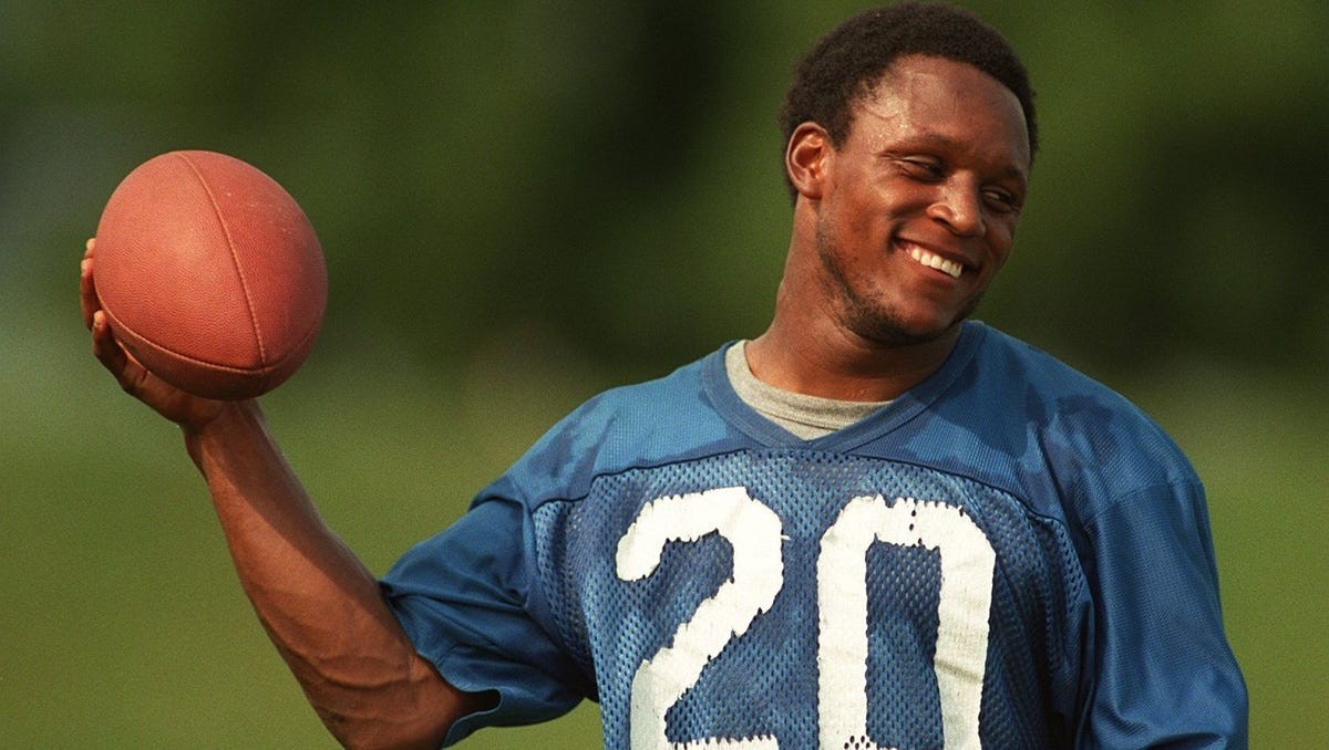 Barry Sanders through the years
