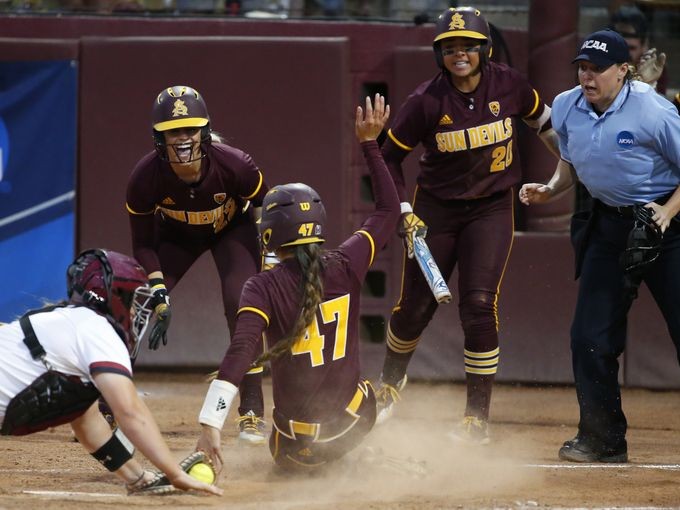 ASU softball captures super regional, advances to Women's College World Series