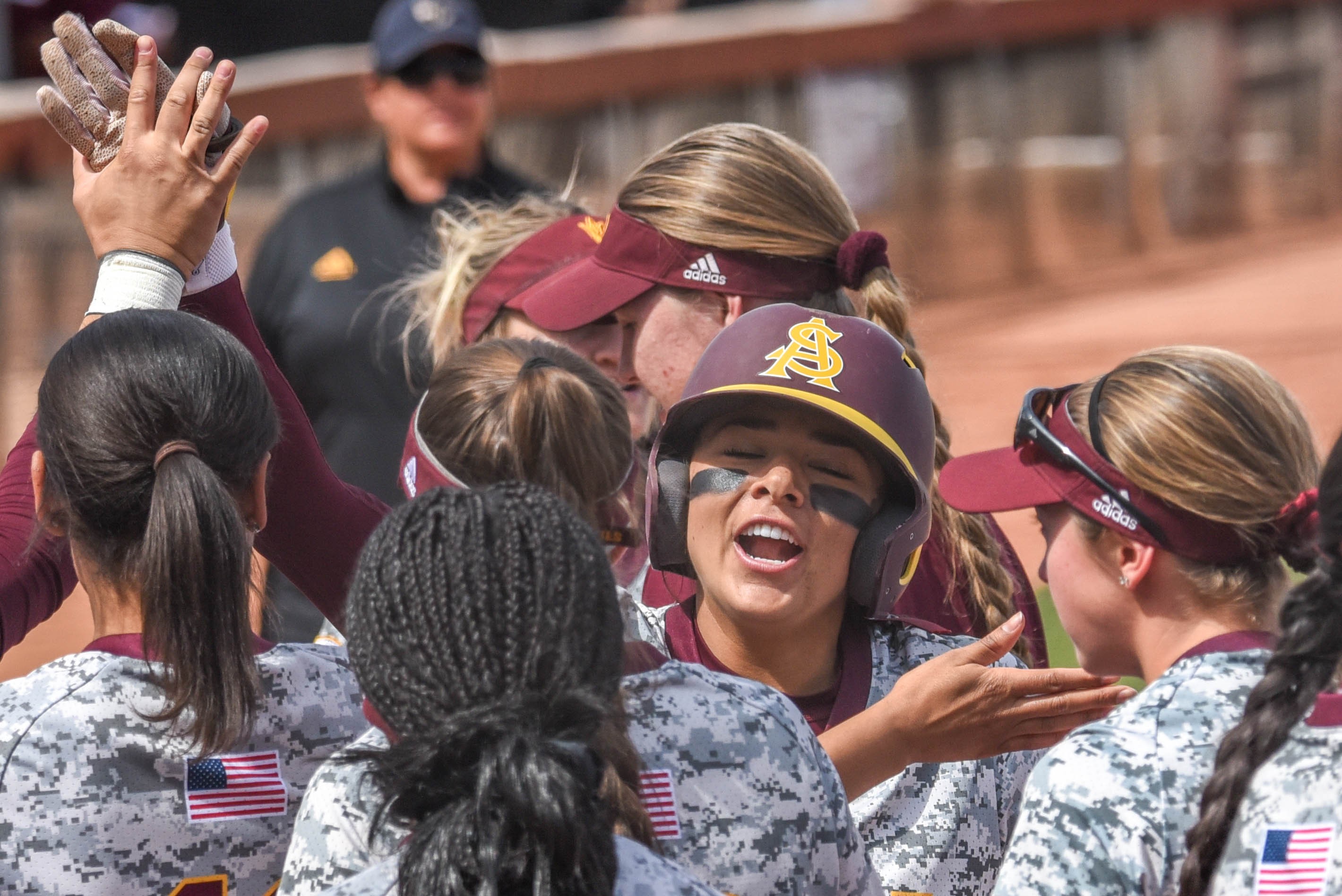GALLERY Photos from No. 8 ASU softball’s win over NDSU
