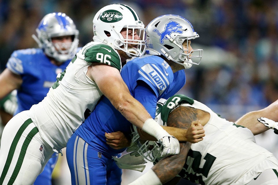 Matthew Stafford banged up after turning in his worst game since 2012